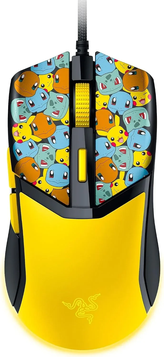 Mouse Gamer Razer Cobra Wired Pokémon Edition 58g