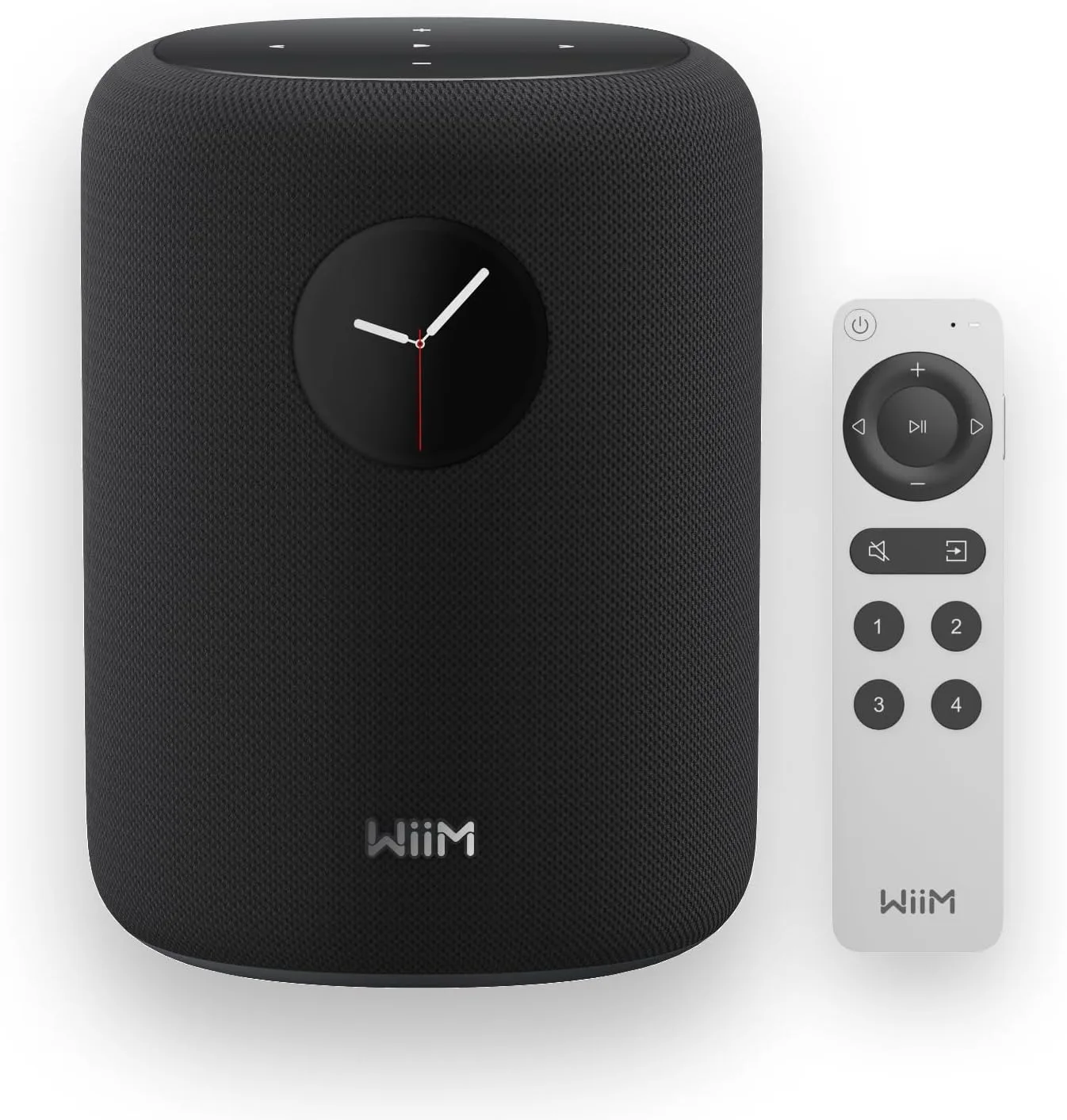 WiiM Sound Smart Speaker with Hi-Res Audio, WiFi and Touchscreen, Black