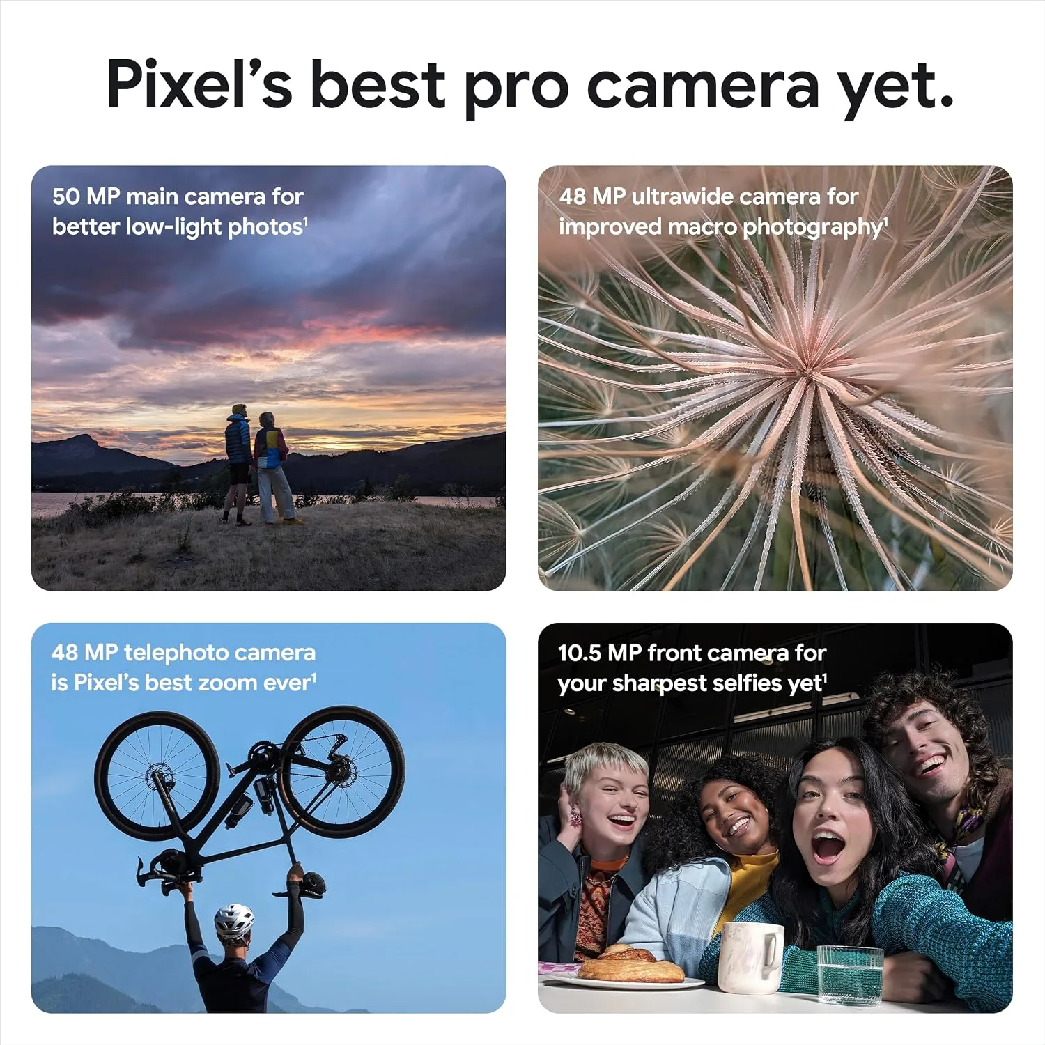 Google Pixel 8 Pro, 128GB, Porcelain - Locked to Spectrum Mobile (Renewed)