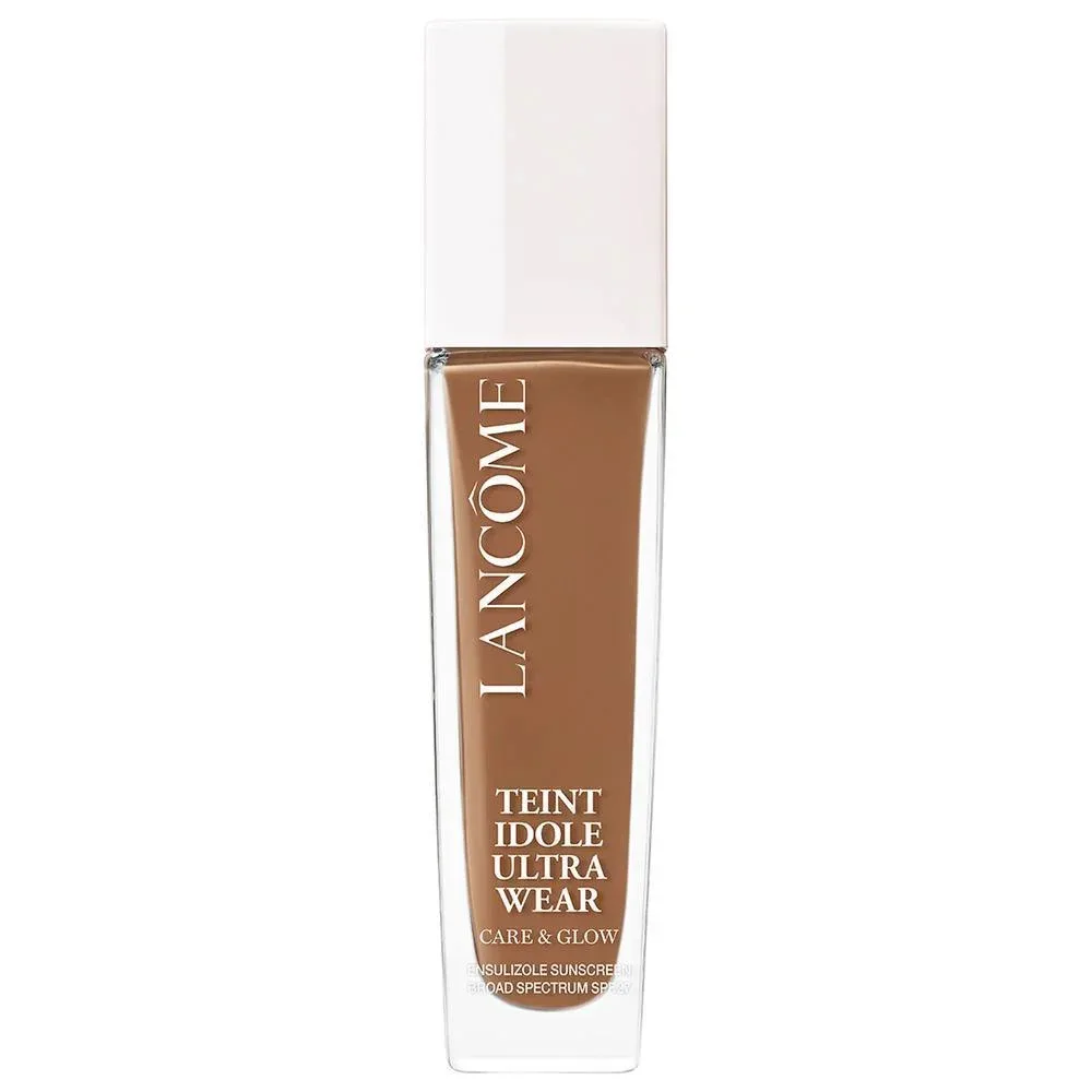 Teint Idole Ultra Wear Care & Glow Base con Ácido Hialurónico - 540C Deep with cool red undertones - 520W Deep with warm deep golden undertones