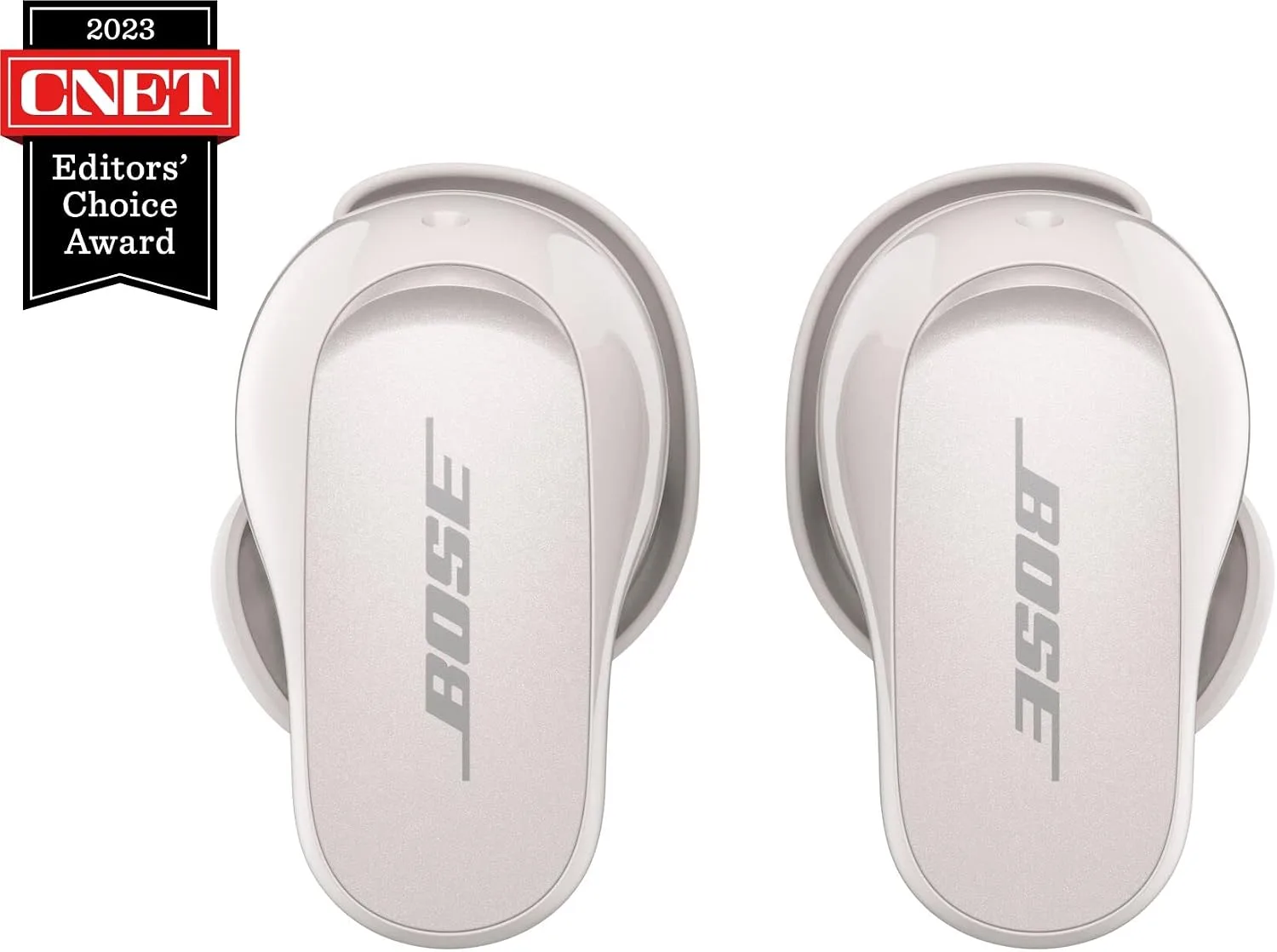 Bose QuietComfort Earbuds II, Wireless, Bluetooth, World’s Best Noise Cancelling In-Ear Headphones with Personalized Noise Cancellation & Sound, Soapstone (Renewed)