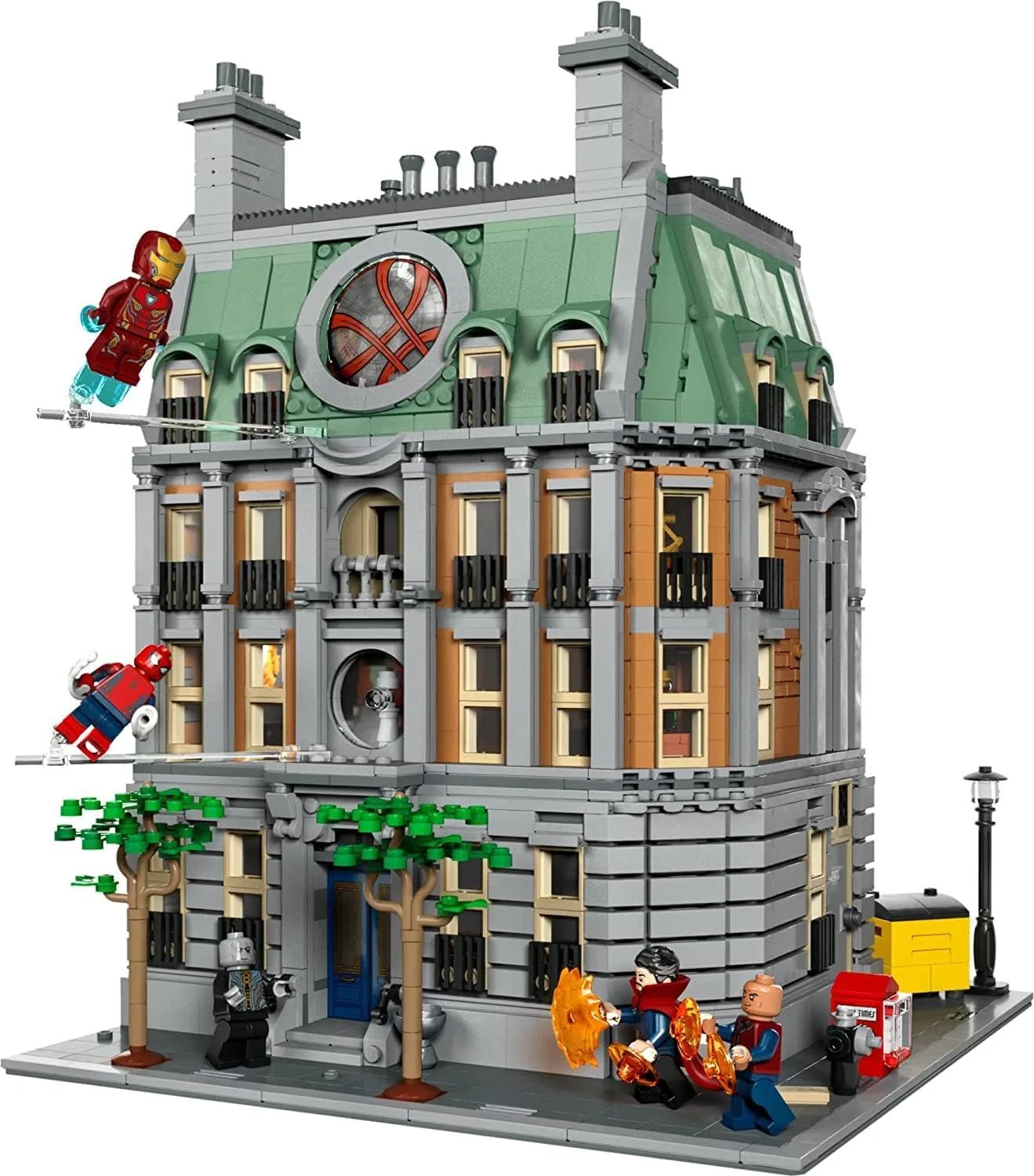 LEGO Marvel Sanctum Sanctorum 76218, 3-Story Modular Building Set, Avengers Movie Collectible, 9 Minifigures Including Doctor Strange, Wong, Spider-Man, Iron Man and The Scarlet Witch