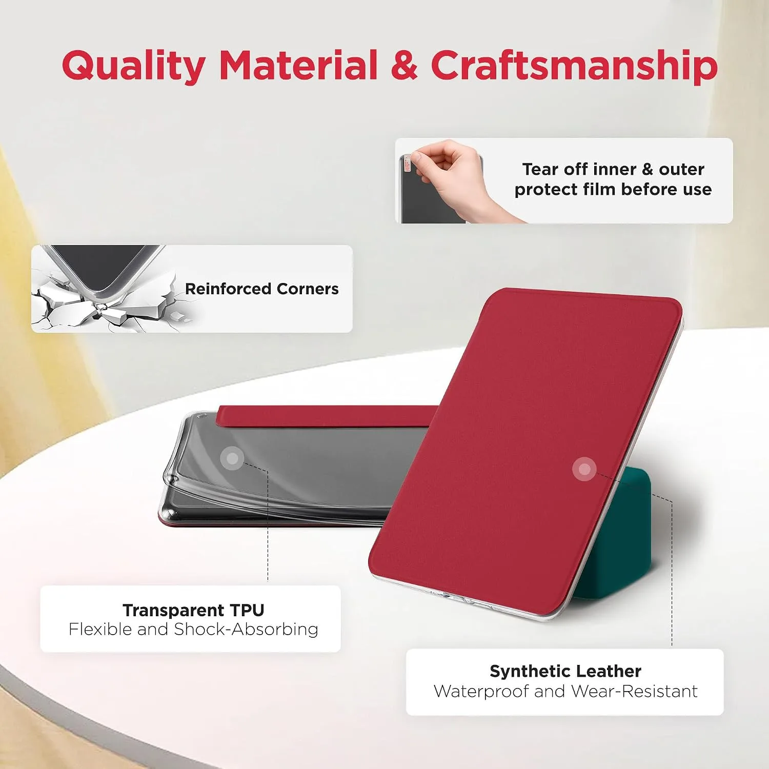 SESENSE Magnetic Case for 7'' Kindle Paperwhite 12th Gen 2024 & Colorsoft