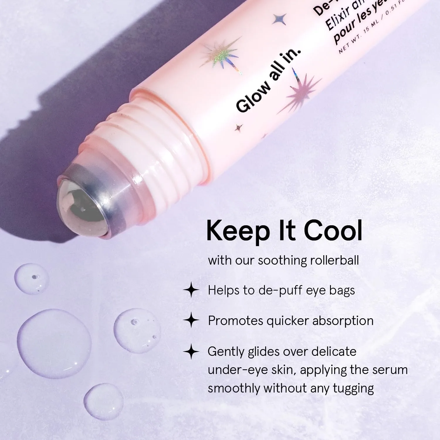 grace & stella Award Winning Under Eye Brightener Roller (15ml / 0.51floz)