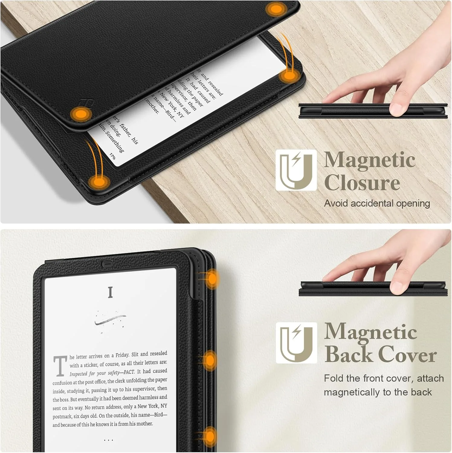 Fintie Case for 7"/6.8" Kindle Paperwhite 12th/11th Gen & Kindle Colorsoft