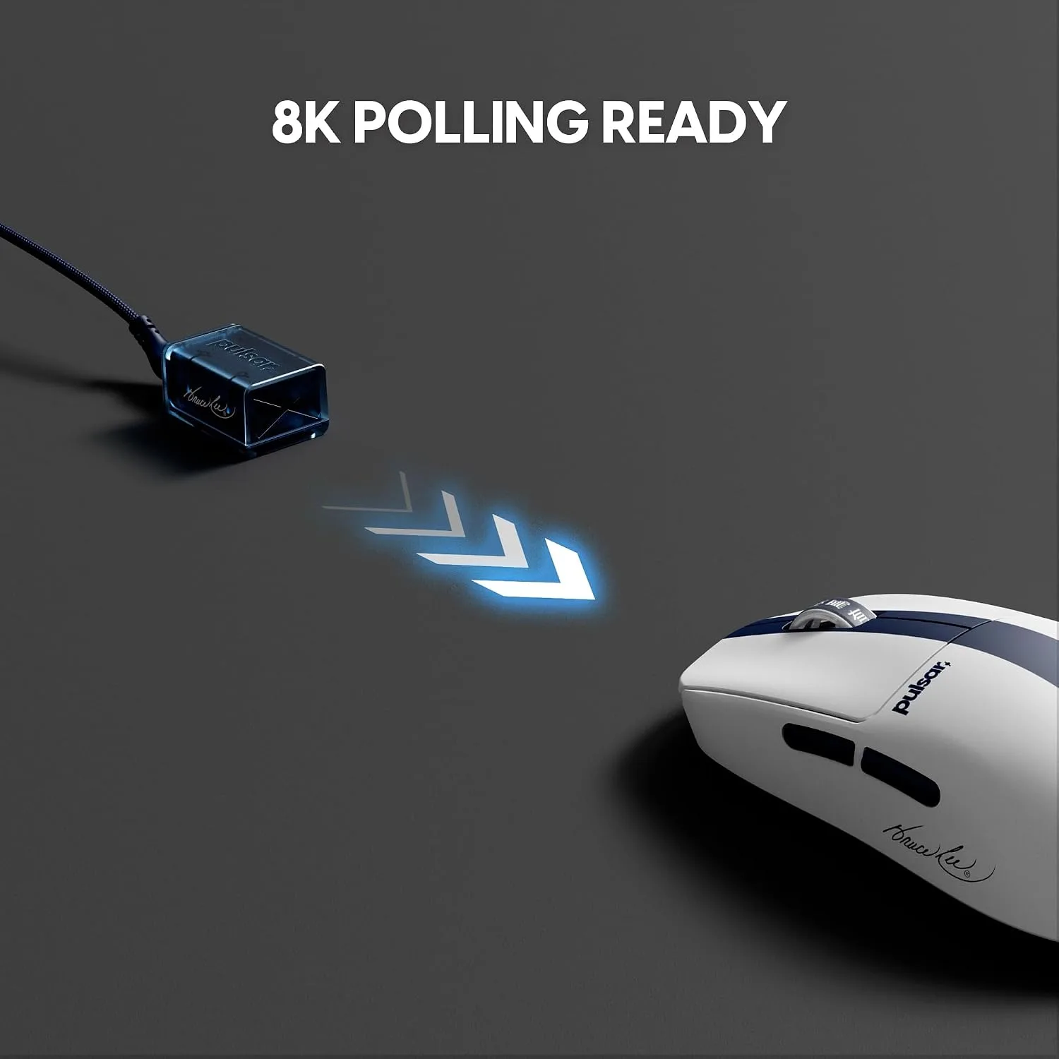 Pulsar Gaming Gears X2 Crazylight Wireless Gaming Mouse, Mini, Bruce Lee