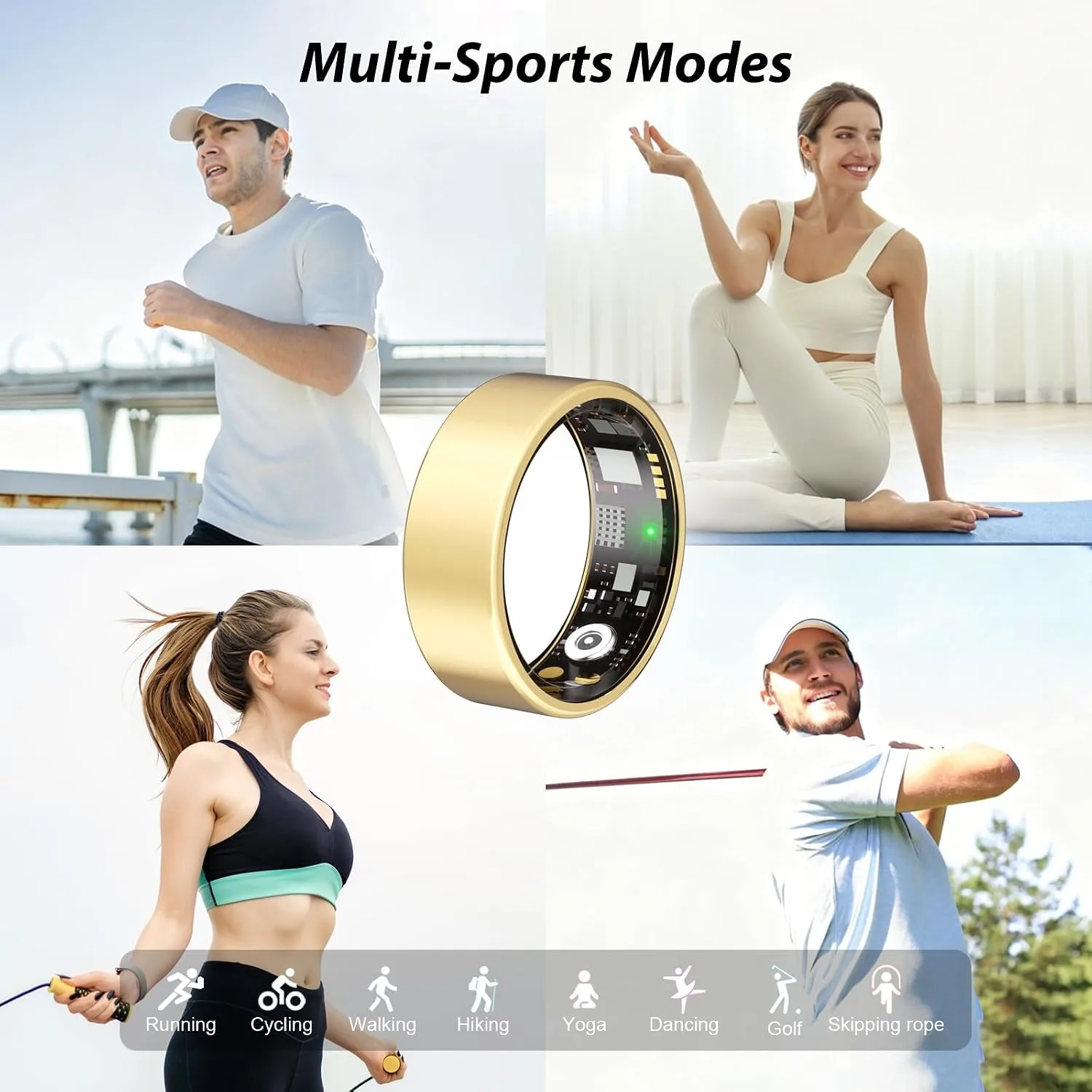 Smart Ring for Women, Health Ring, No Subscription Fee
