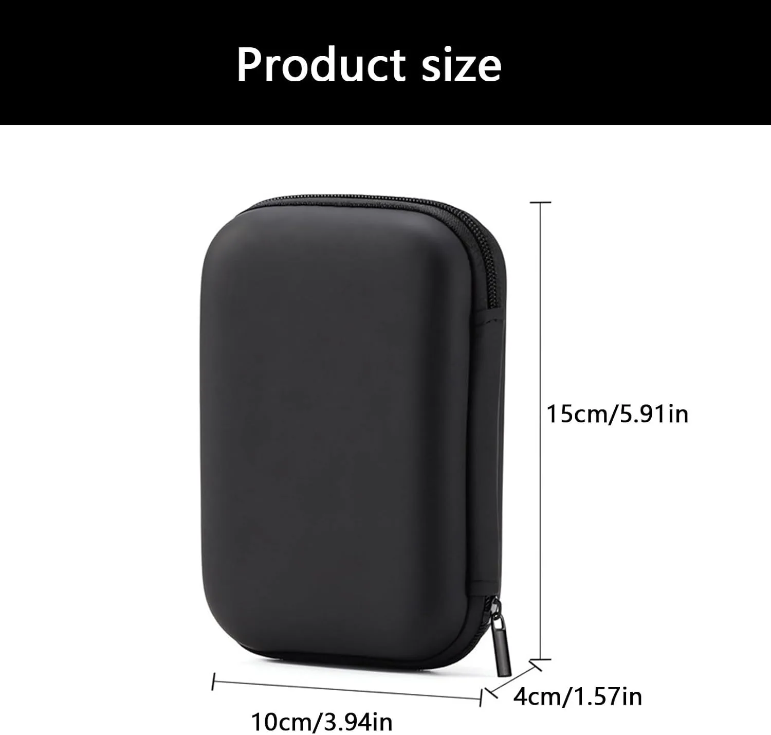 R36S Handheld Gaming Console Bag Shock Proof Portable Travel Carrying Case Storage Box with Pocket