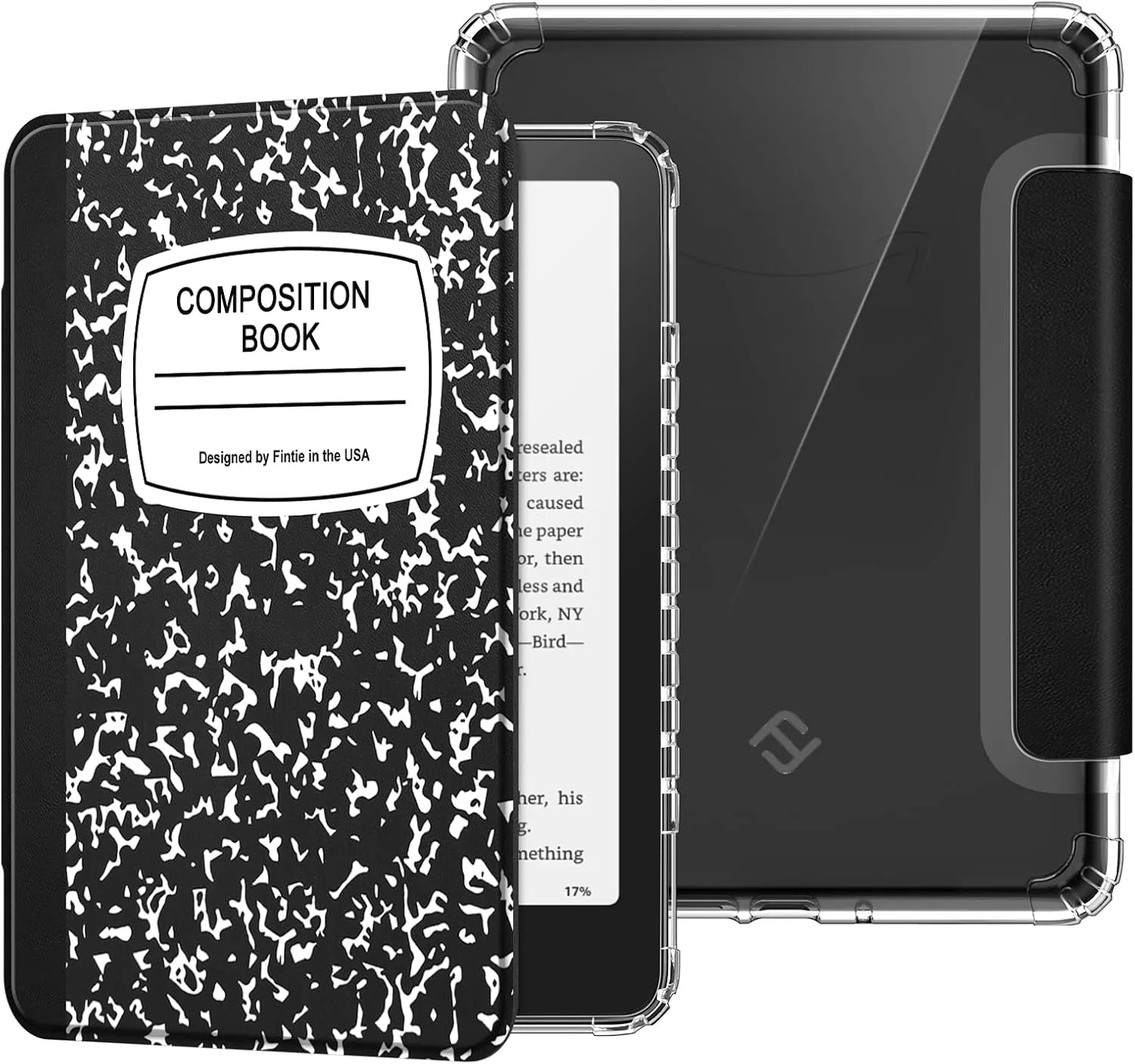 Fintie Clear Case for 7" Kindle Paperwhite 12th Gen 2024 & Kindle Colorsoft