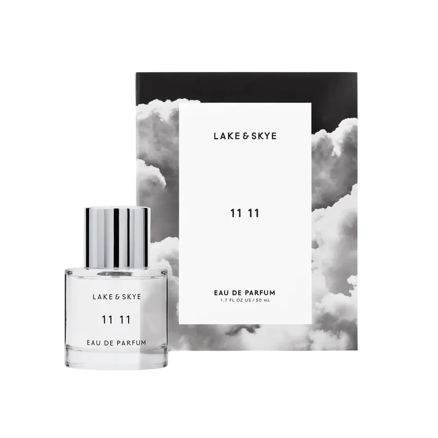 Lake & Skye 11 11 Eau de Parfum Spray Sample - Clean Skin Musk, Amber, Vegan, Cruelty Free - 1.7 fl oz