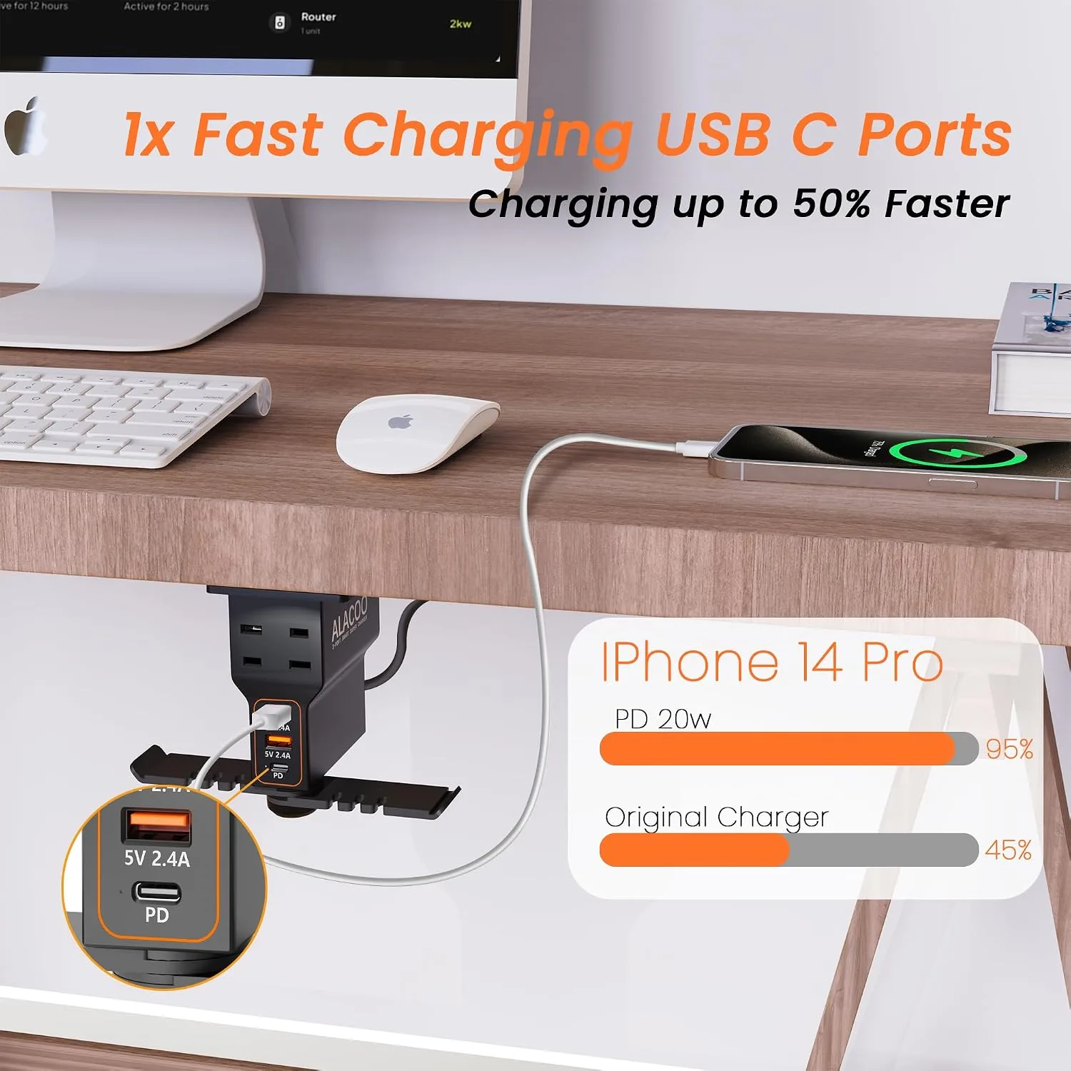 Multi-Function Desk Headphone Hanger Hook Gaming Office
