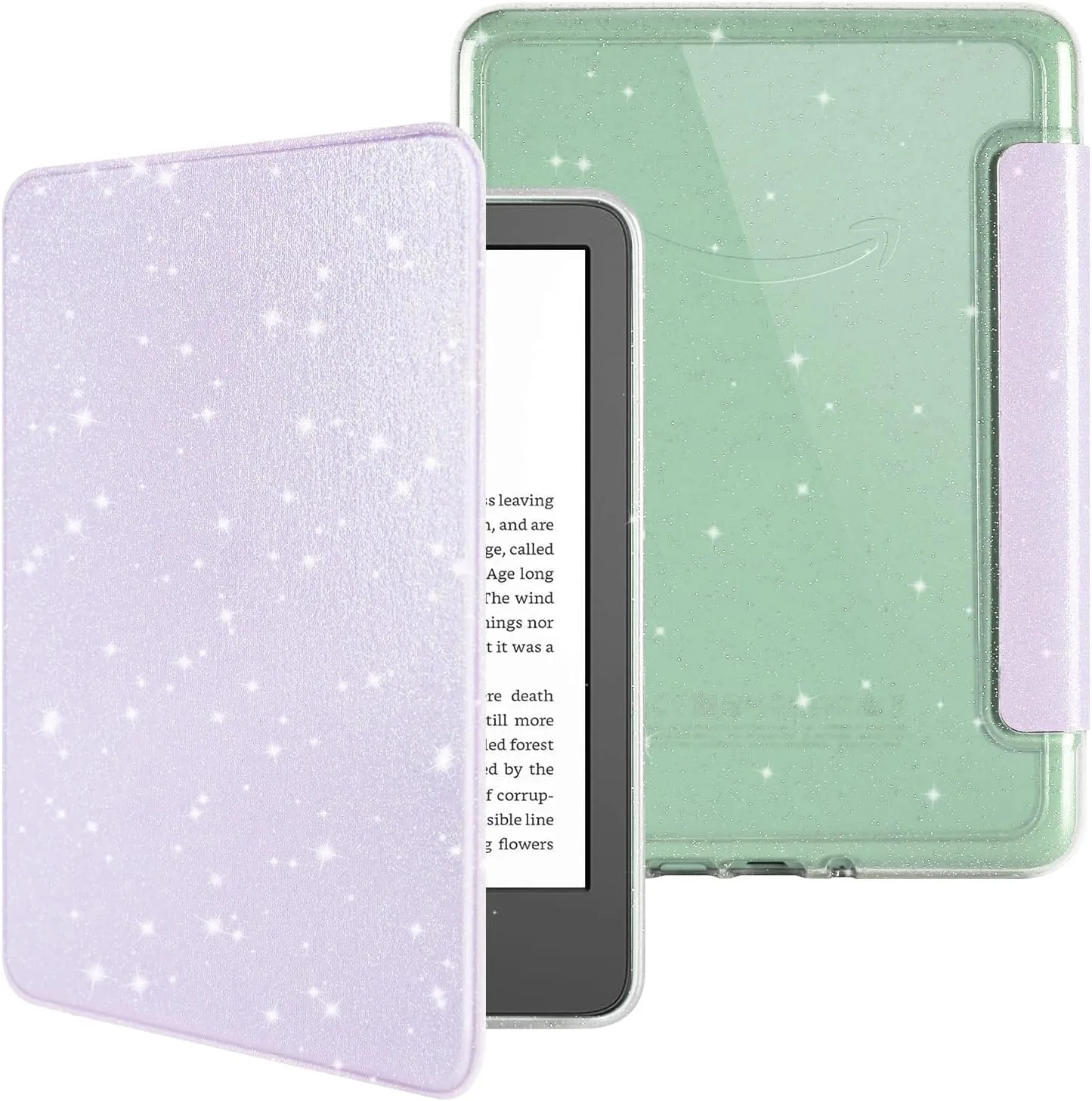 Estuche para Kindle 6" Hoichoe Glitter Púrpura