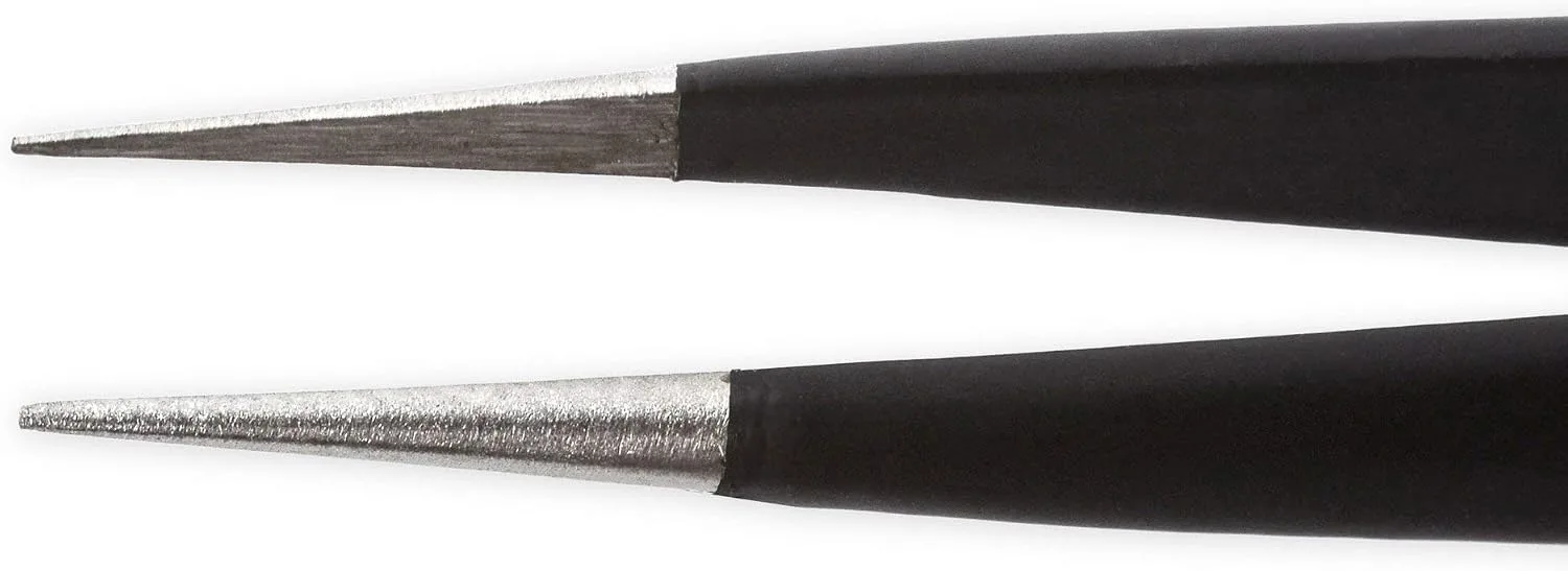 iFixit Precision Tweezers Set - Extra Fine, Angled, Blunt Tips