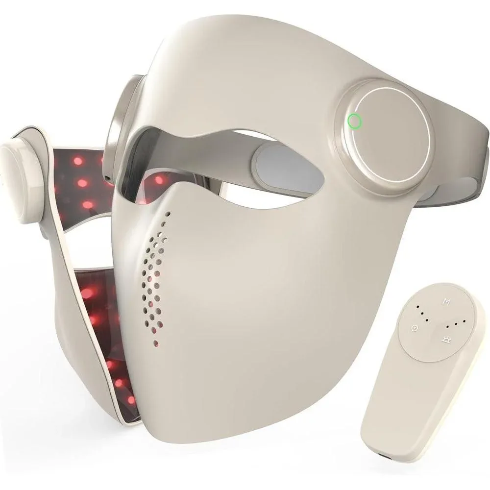 Máscara LED de fototerapia Swetjozo 4 longitudes de onda con 288 LEDs