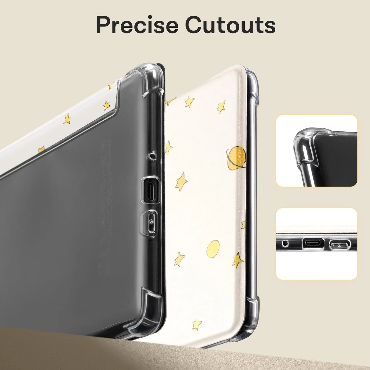 CoBak 6.8" Clear Case, not for iPad(A080413)