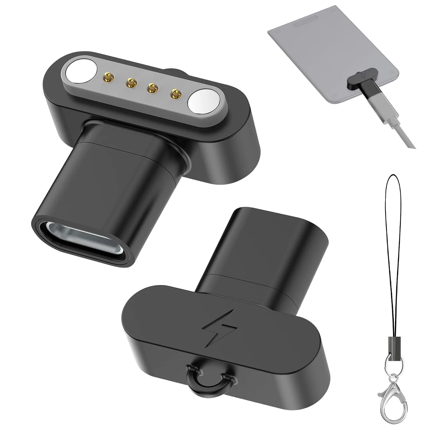 Adaptador USB C Ermorgen 2 unidades para Plaud Note y Plaud Note Pro