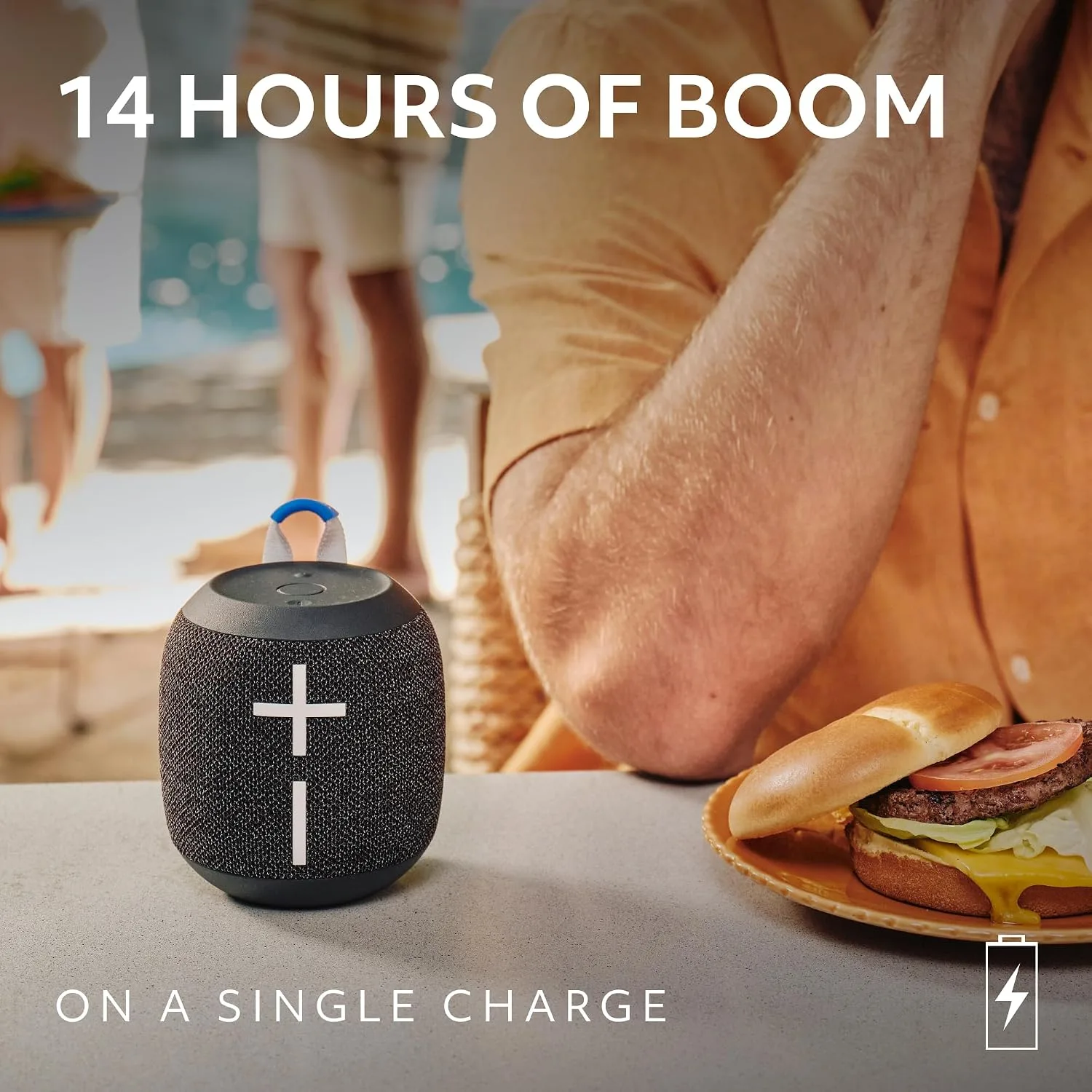 Ultimate Ears WONDERBOOM 4 Portable Waterproof Speaker - Sand