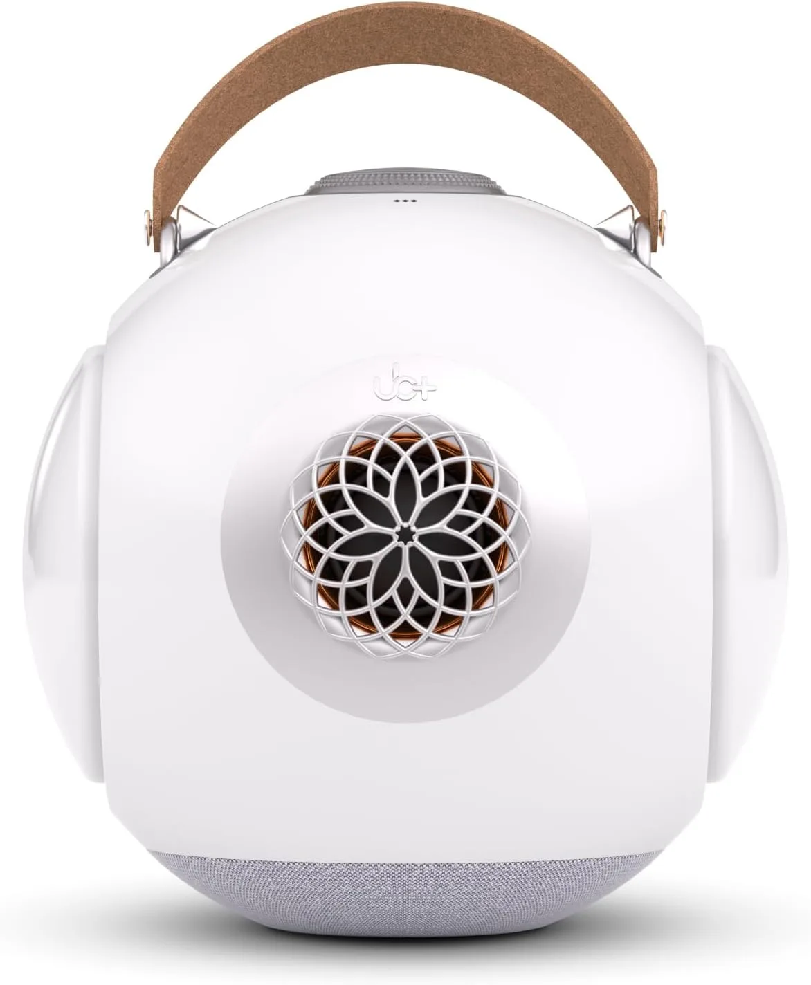 UB+ dB1 doubleBASS Waterproof Bluetooth Speaker White | 40W Hi-Fi Sound with Deep Bass, 20H Playtime, IPX5 & TWS Pairing (Glossy White with Tripod)