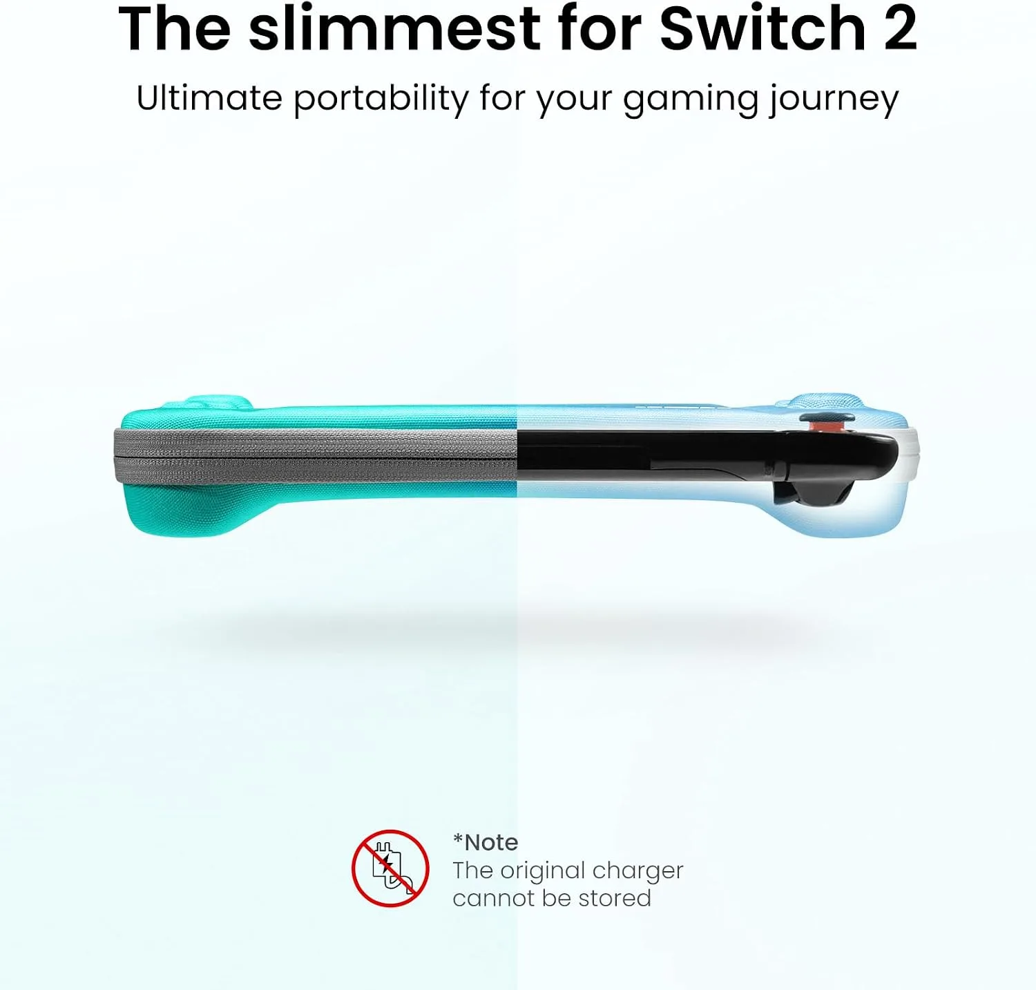 tomtoc Slim Carring Case for Nintendo Switch 2, Military Grade Protection