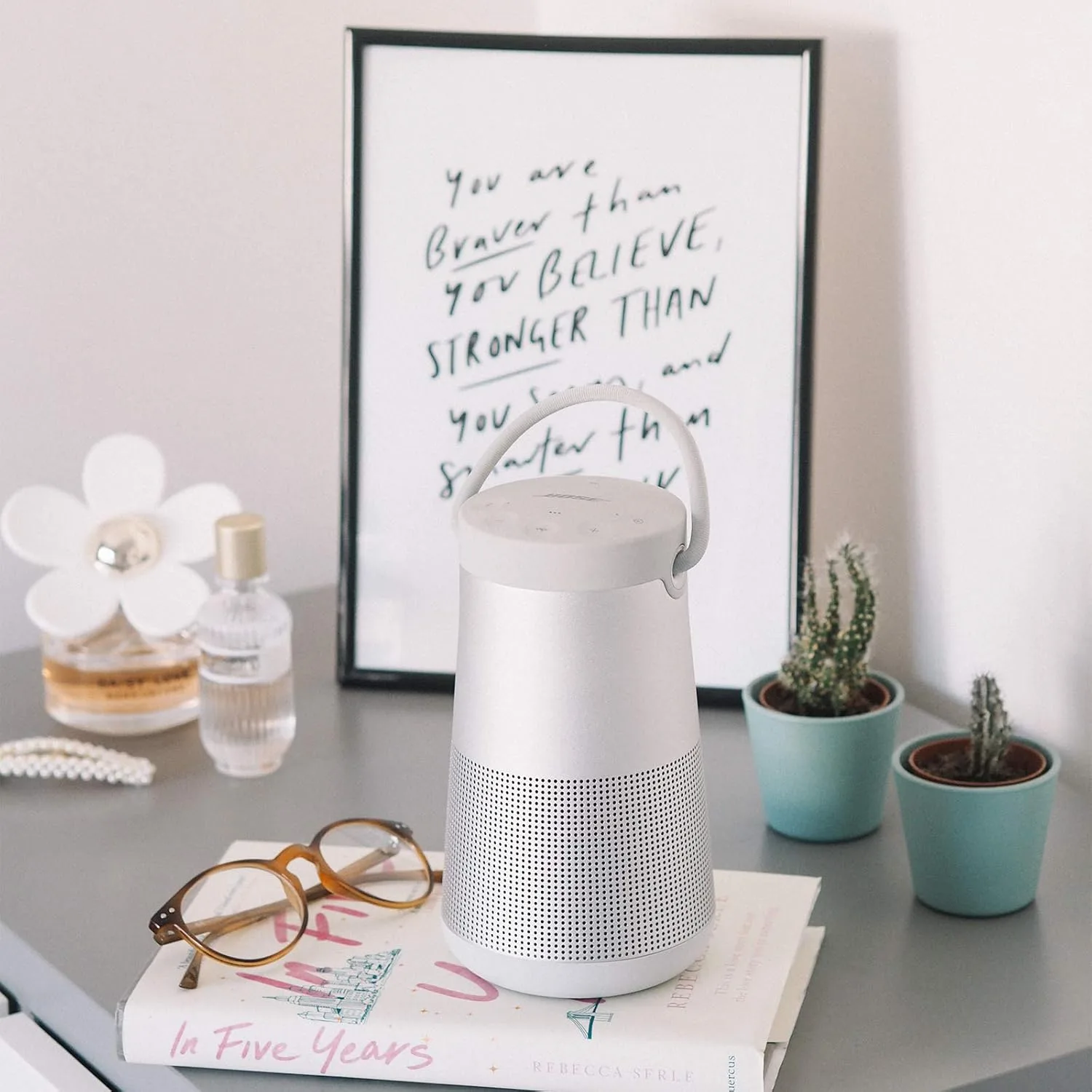 Bose SoundLink Revolve+ II Portable Bluetooth Speaker - Luxe Silver (Renewed)