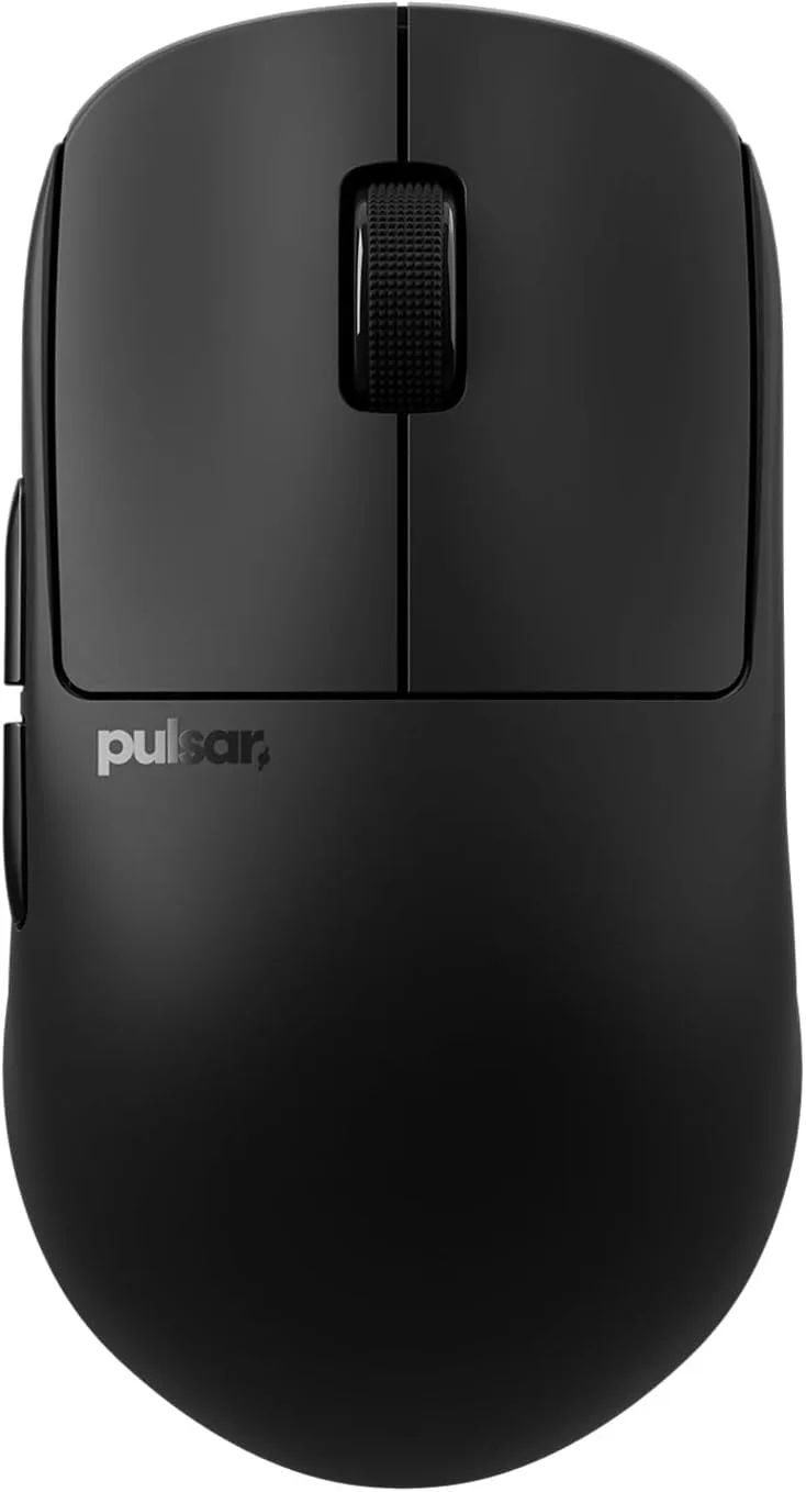 Mouse Gamer Pulsar Gaming Gears X2H Crazylight Inalámbrico Mediano Negro Jet