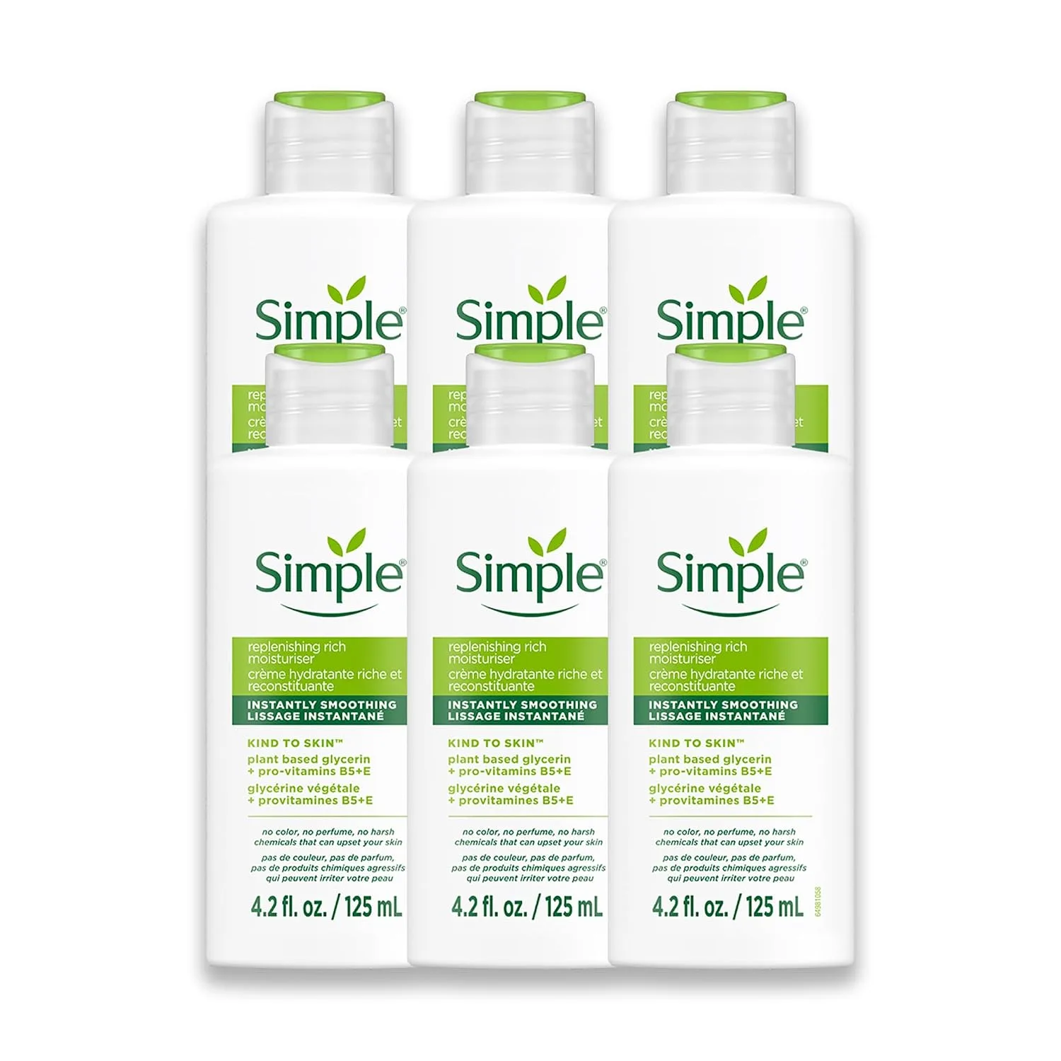 Simple Kind To Skin Replenishing Rich Moisturizer, 6 pc