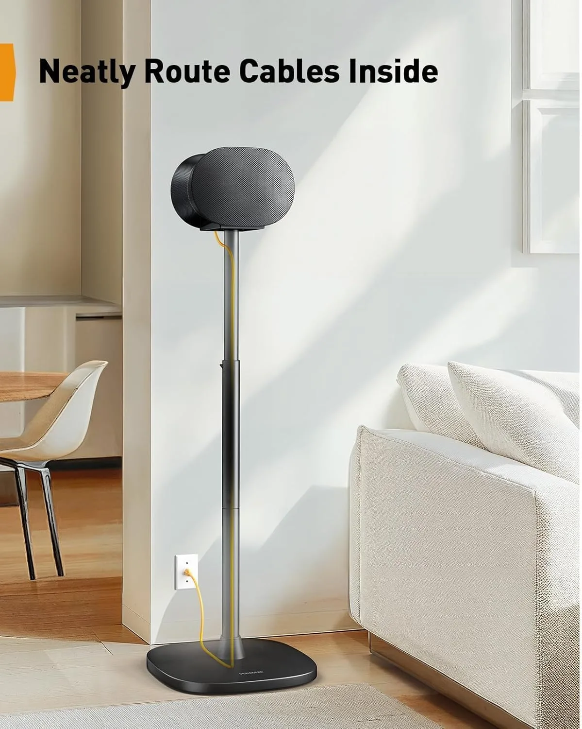 Perlegear Speaker Stand for Sonos Era 300, Holds up to 13.2 lbs, 1 Pair