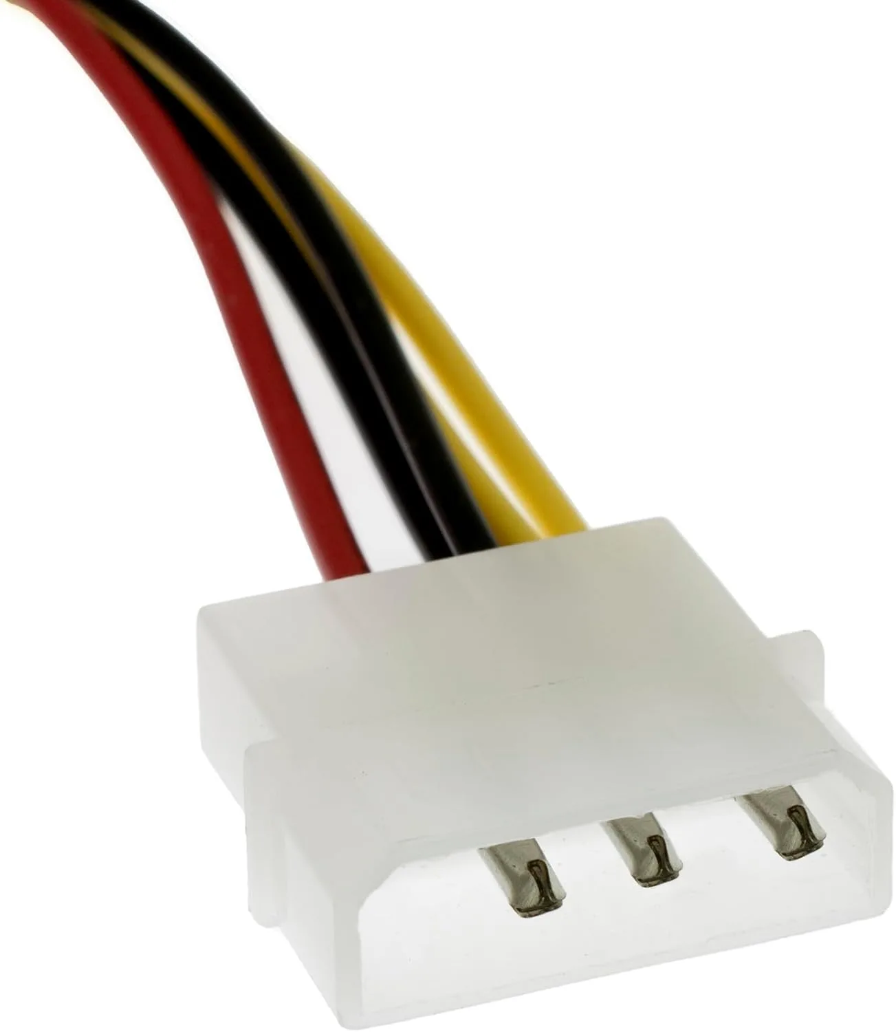 2 Pack 4 Pin Molex to 6 Pin Video Card GPU Power Supply Cable 8.6’’ 22cm