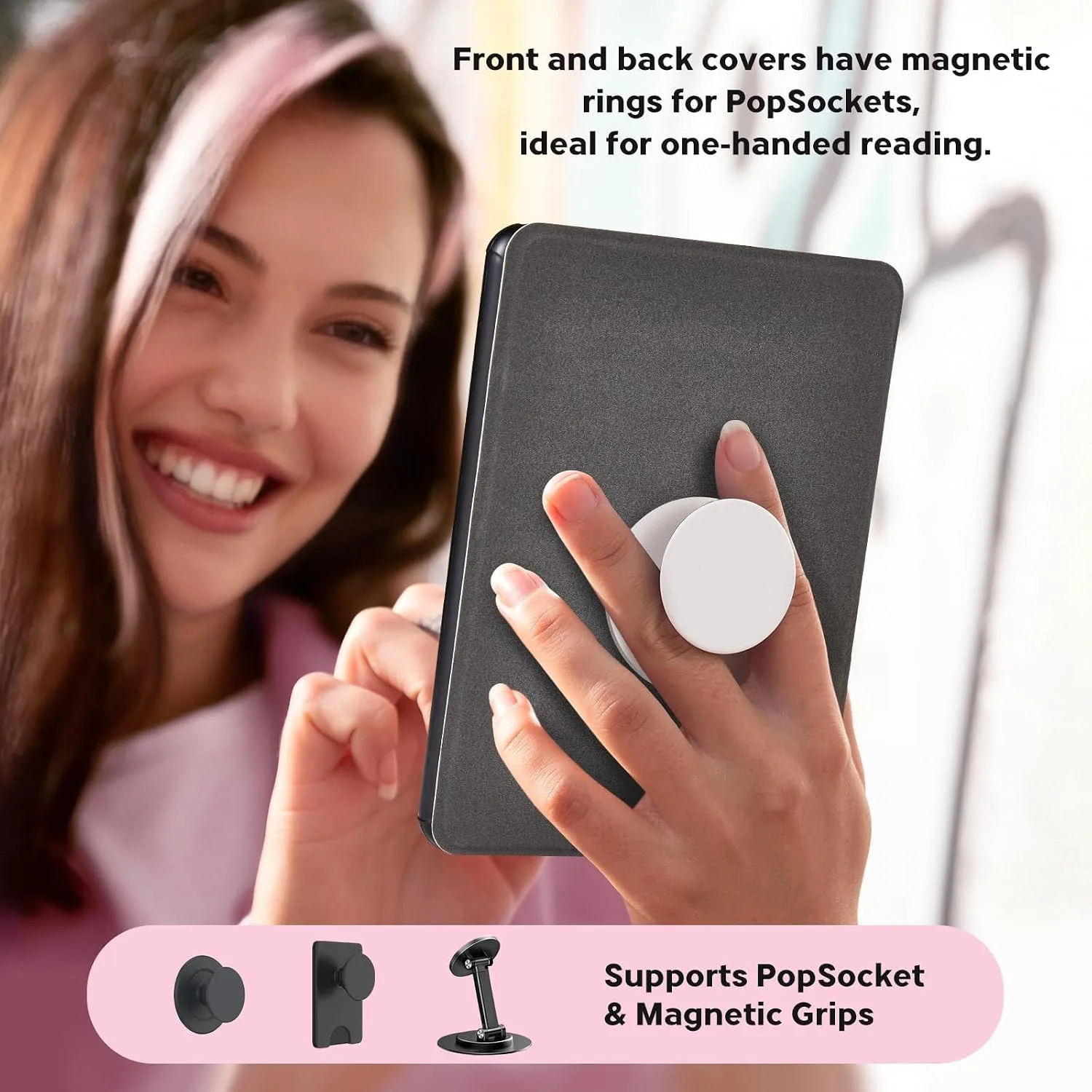 CoBak Magnetic Case for 7" Kindle Paperwhite 12th 2024 and Kindle Colorsoft
