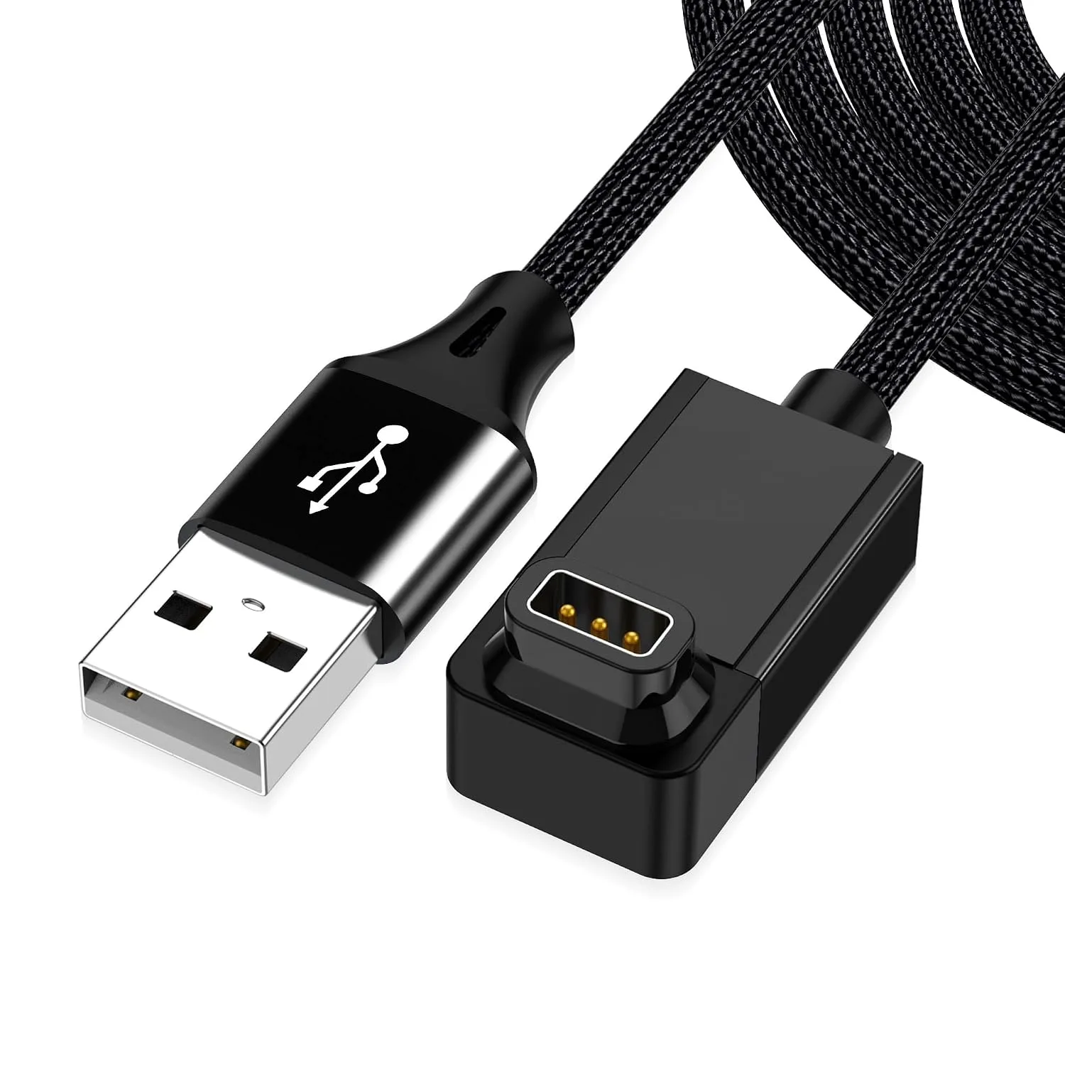 AGVEE 3.3ft Charger for Coros Smartwatch, L-Shape Right Angle