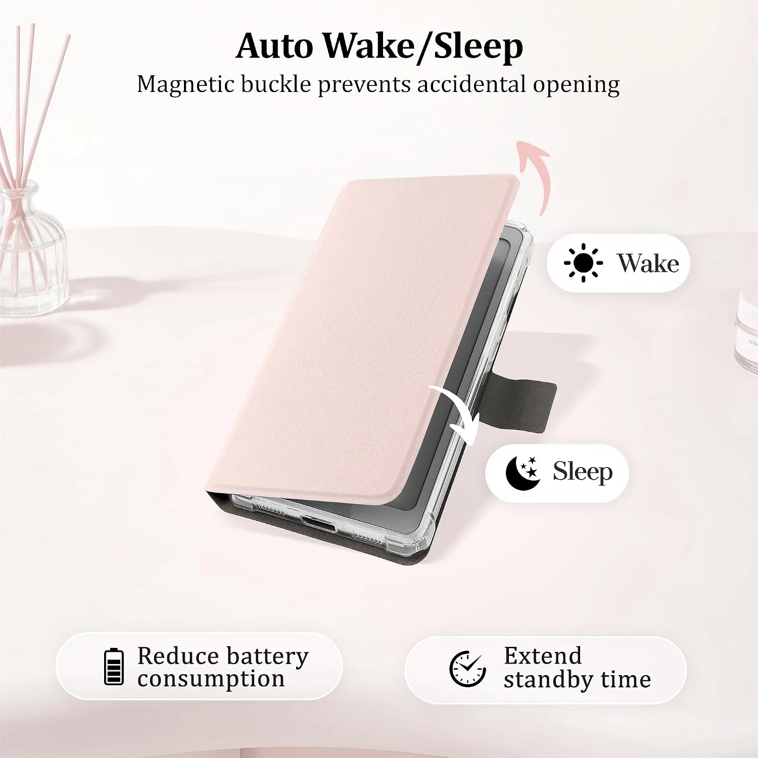 2in1 Case for Onyx BOOX Palma 2 Magnetic Detachable Folio Cover
