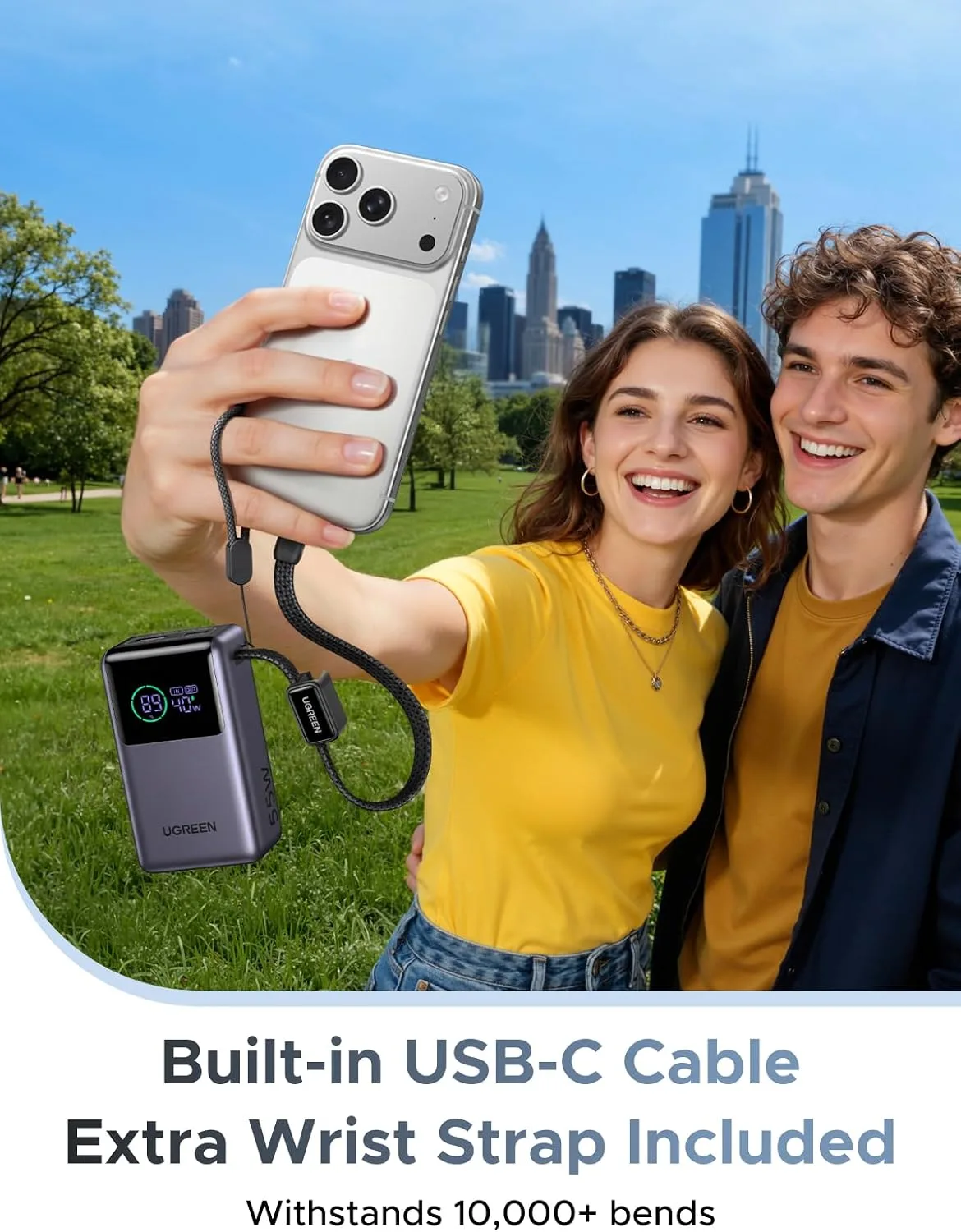 UGREEN Nexode Pro 10000mAh 45W Mini Power Bank for iPhone 18 Pro & Galaxy S26