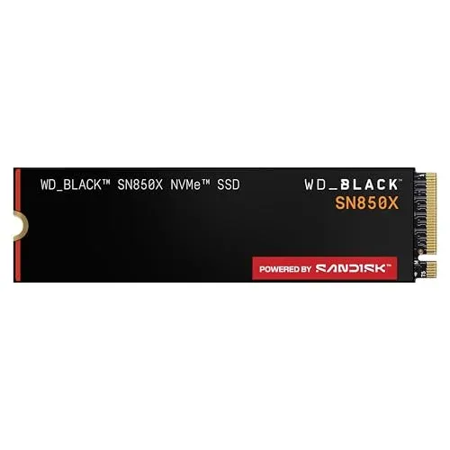 SSD NVMe WD_BLACK SN850X 1TB M.2 2280