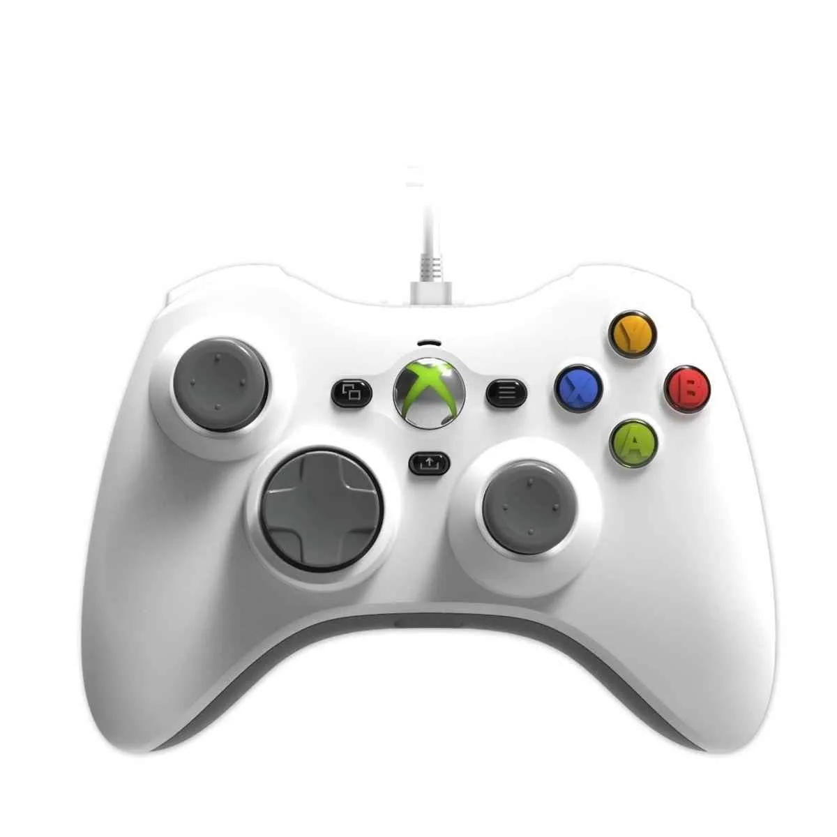 Hyperkin Xenon Wired Controller for XBOX One/Series X|S & Windows 10|11 PC, Plug and Play Gaming Gamepad with 3.5MM Audio Jack, Impulse Triggers, Officially licensed - White