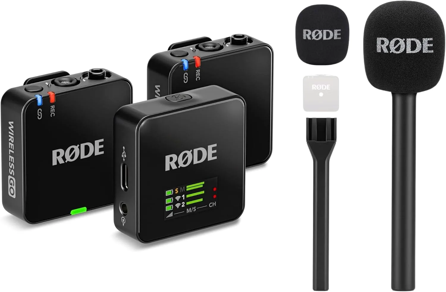 RØDE Wireless GO 3 + RØDE Interview GO