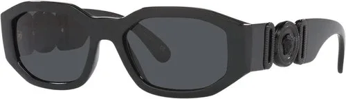 VERSACE VE4361 536087 53mm Black Dark Grey Men's Sunglasses