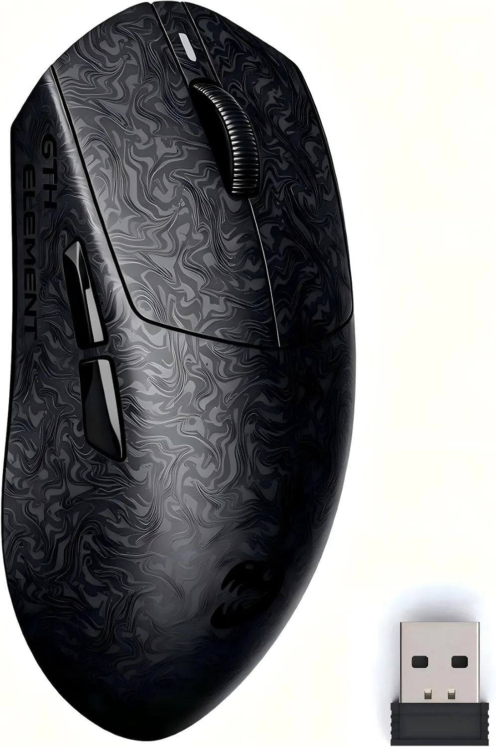 Mouse Gamer Zornher X Mloong MX301 PRO 26000 DPI Inalámbrico Carbono
