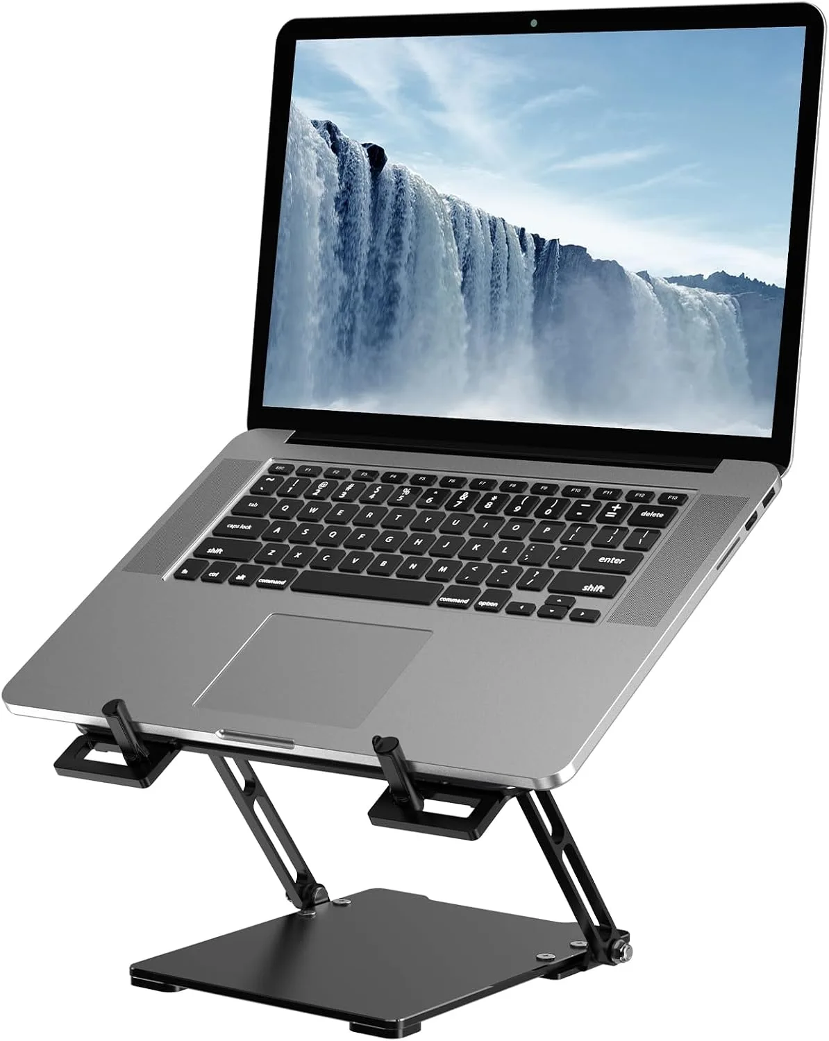 Ultra-Thin Laptop Stand for Desk, Adjustable Laptop Riser