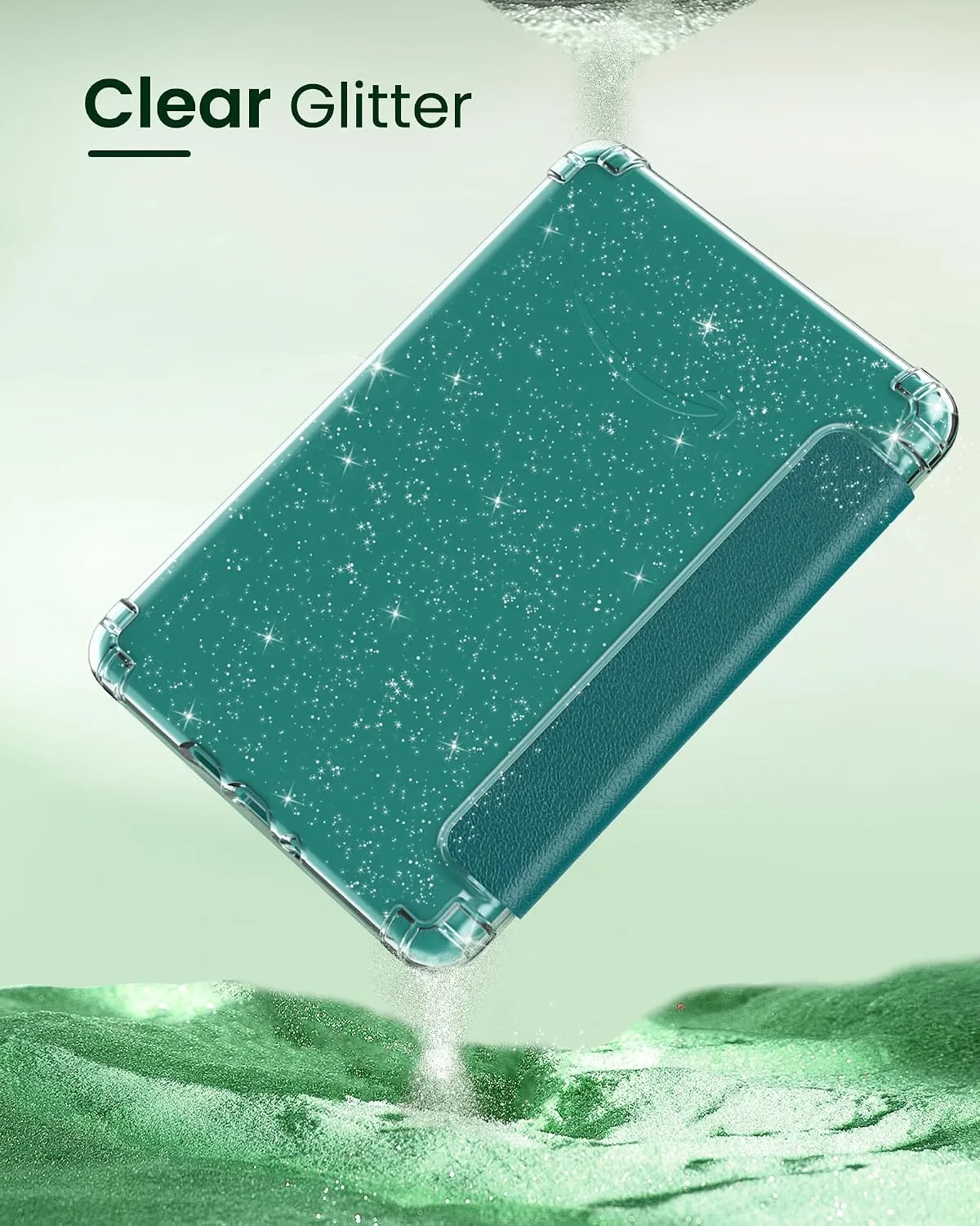 MoKo Case for 7" Kindle Paperwhite 12th Gen & Colorsoft 2024, Jade Green