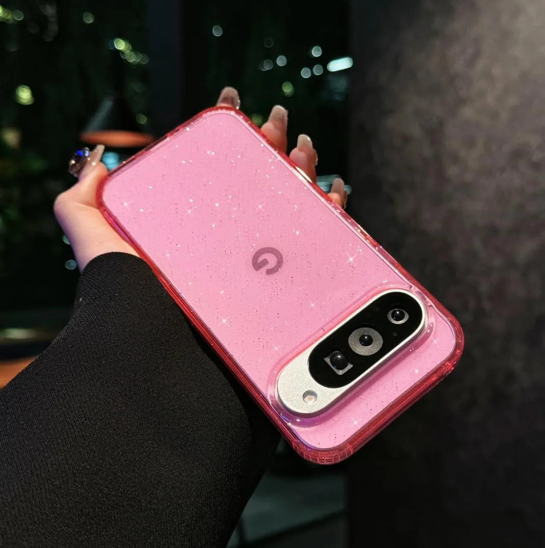 Magnetic for Google Pixel 11/11 Pro Case Women, [Holographic Iridescent Color Changing Effect] Fashion Slim Cute and Unique Matt Protective Phone Cover for Pixel 11/11 Pro