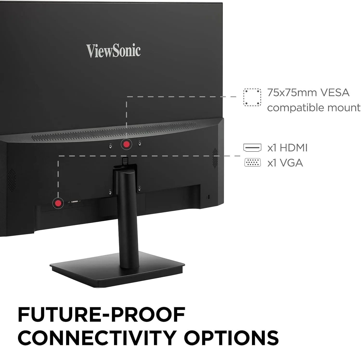 ViewSonic VS2747-H 27 Inch 1080p Computer Monitor, IPS 100Hz Display