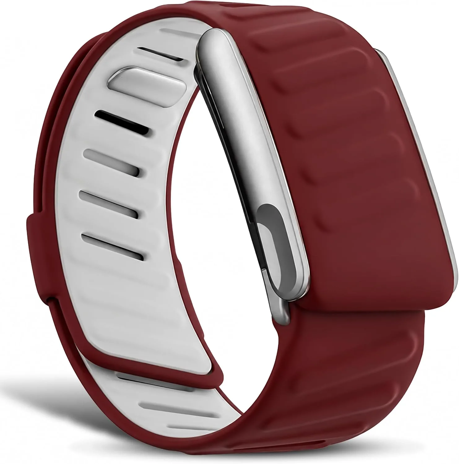 DADO Silicone Sport Replacement Band Compatible with WHOOP 5.0, One, Peak, and Life Fitness Tracker – Breathable, Durable & Comfortable | Not for Whoop Gen 4