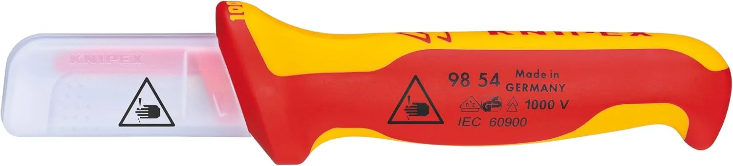 KNIPEX 98 54 1,000V Insulated Cable Knife