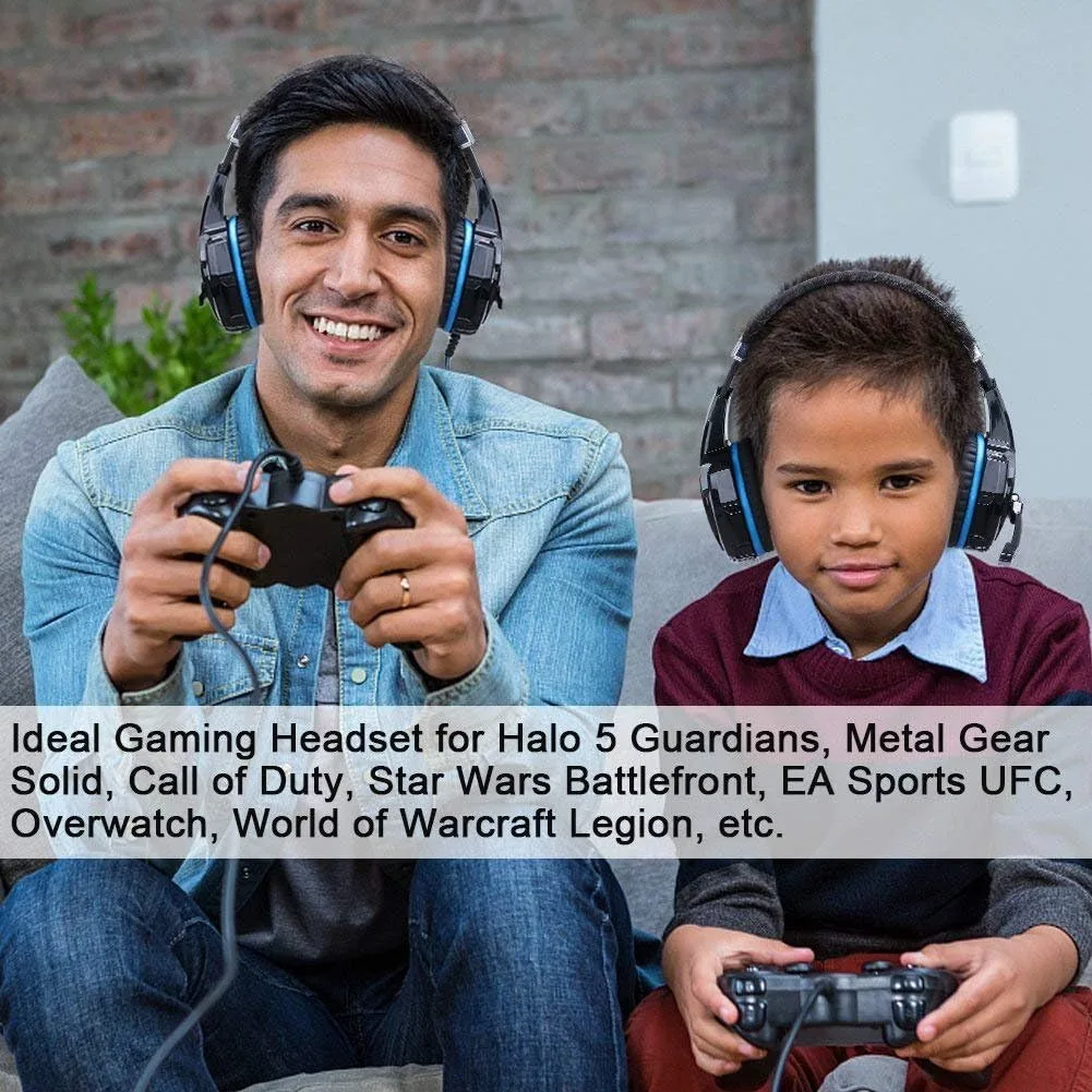 BlueFire Gaming Headset for PS5 PS4 PC, Wired Headphones with Mic