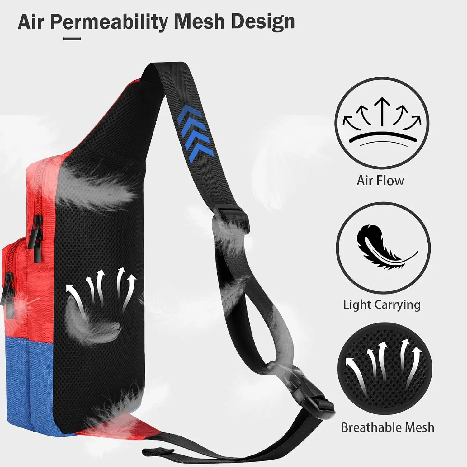 Vadaxx Cute Travel Bag for Nintendo Switch/2/Lite/OLED, Small Sling Portable Waterproof Backpack Carrying Crossbody Shoulder Chest Gaming Bag Case for NS SD Console Dock Joy-Cons Accessories Storage