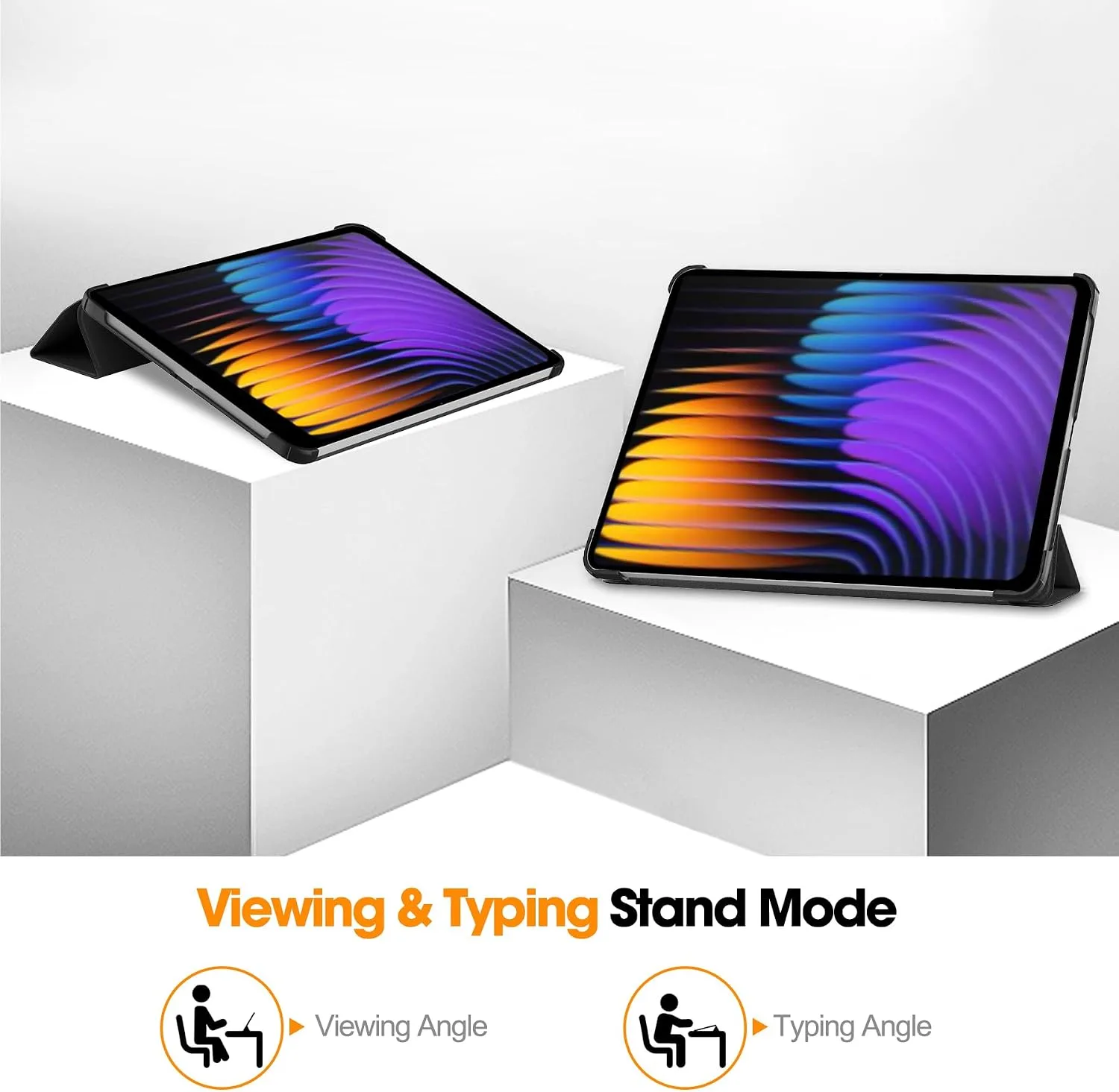 for Xiaomi Pad 7/ Pad 8/Pad 7 Pro/Pad 8 Pro Case,high qualit Hard Shell, Lightweight Scratch Resistant, Black