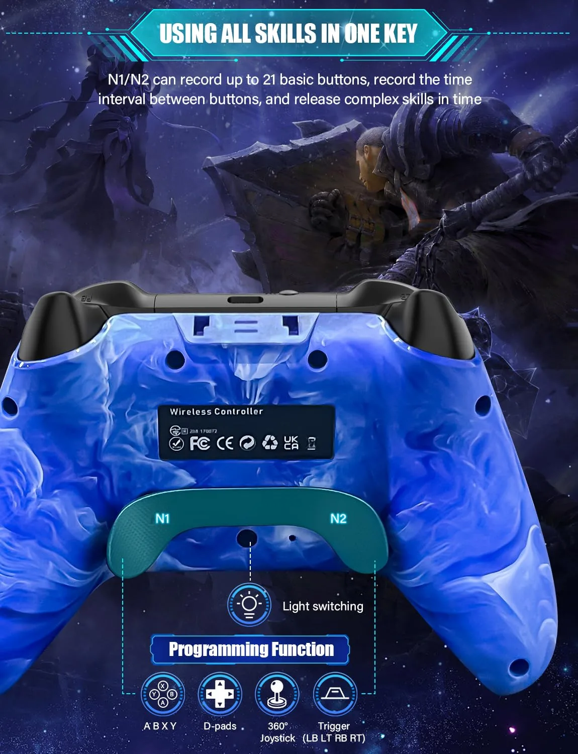 Wireless Switch Pro Controllers for Nintendo Switch/OLED/Lite/Switch 2
