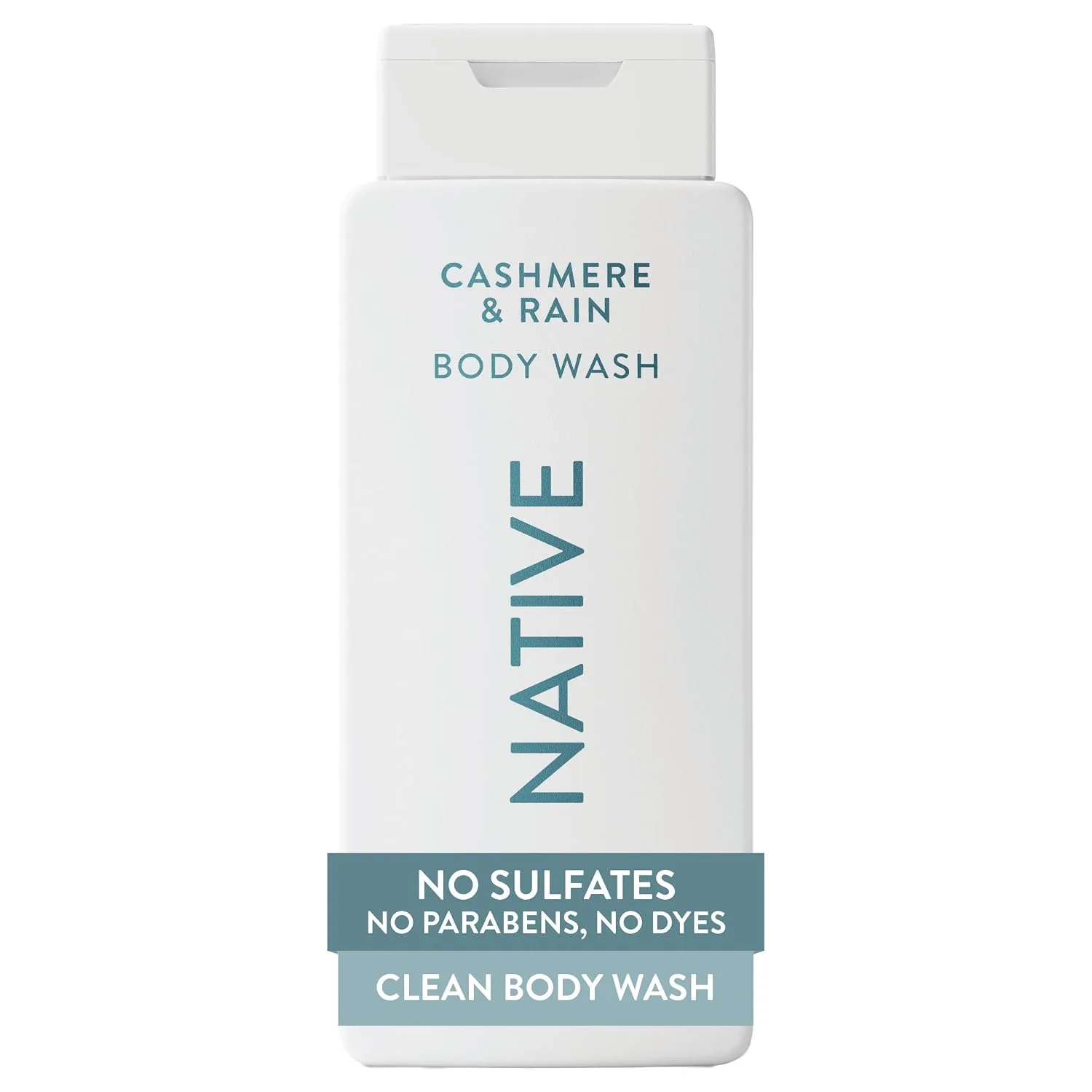 Native Clean Body Wash for Women & Men, Cashmere & Rain Scent, 18 fl oz