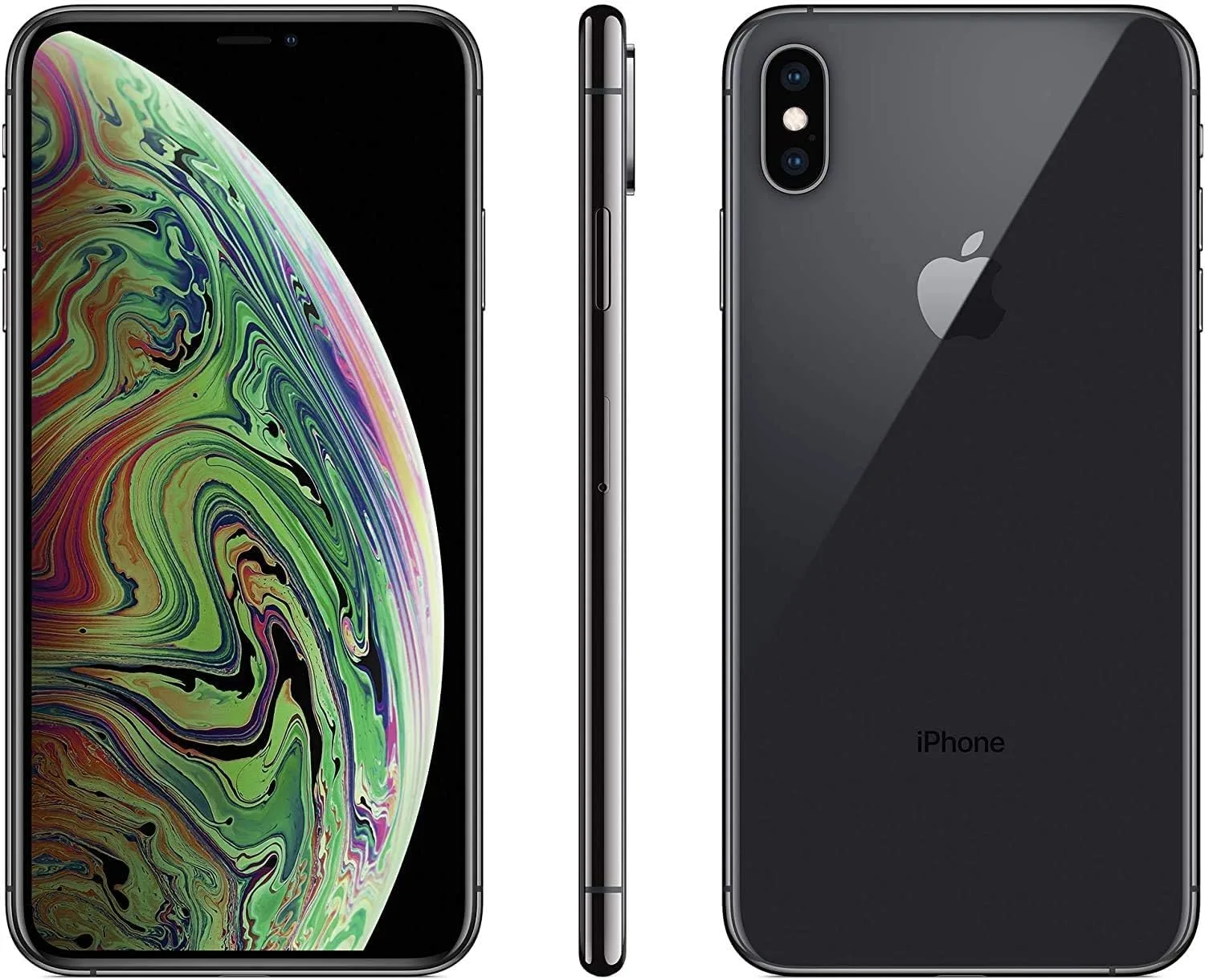 Apple Iphone XS, Fully Unlocked, 256 GB - Space Gray (Renewed)