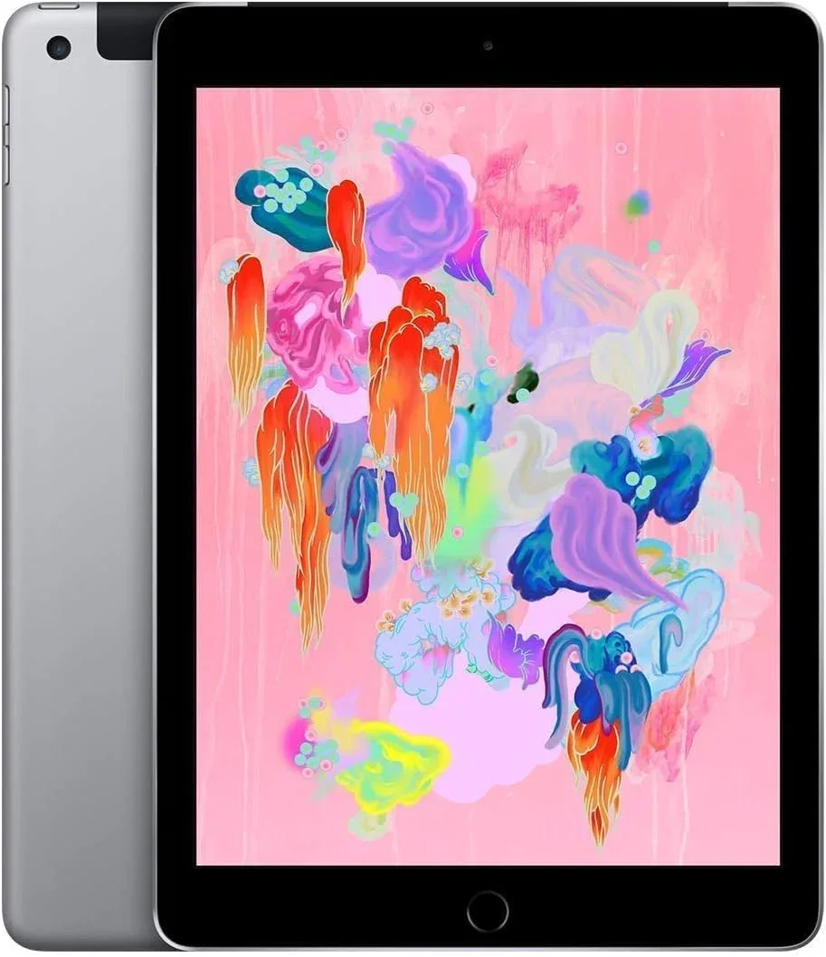 2018 Apple iPad (WiFi, 128GB) Space Gray (Renewed)